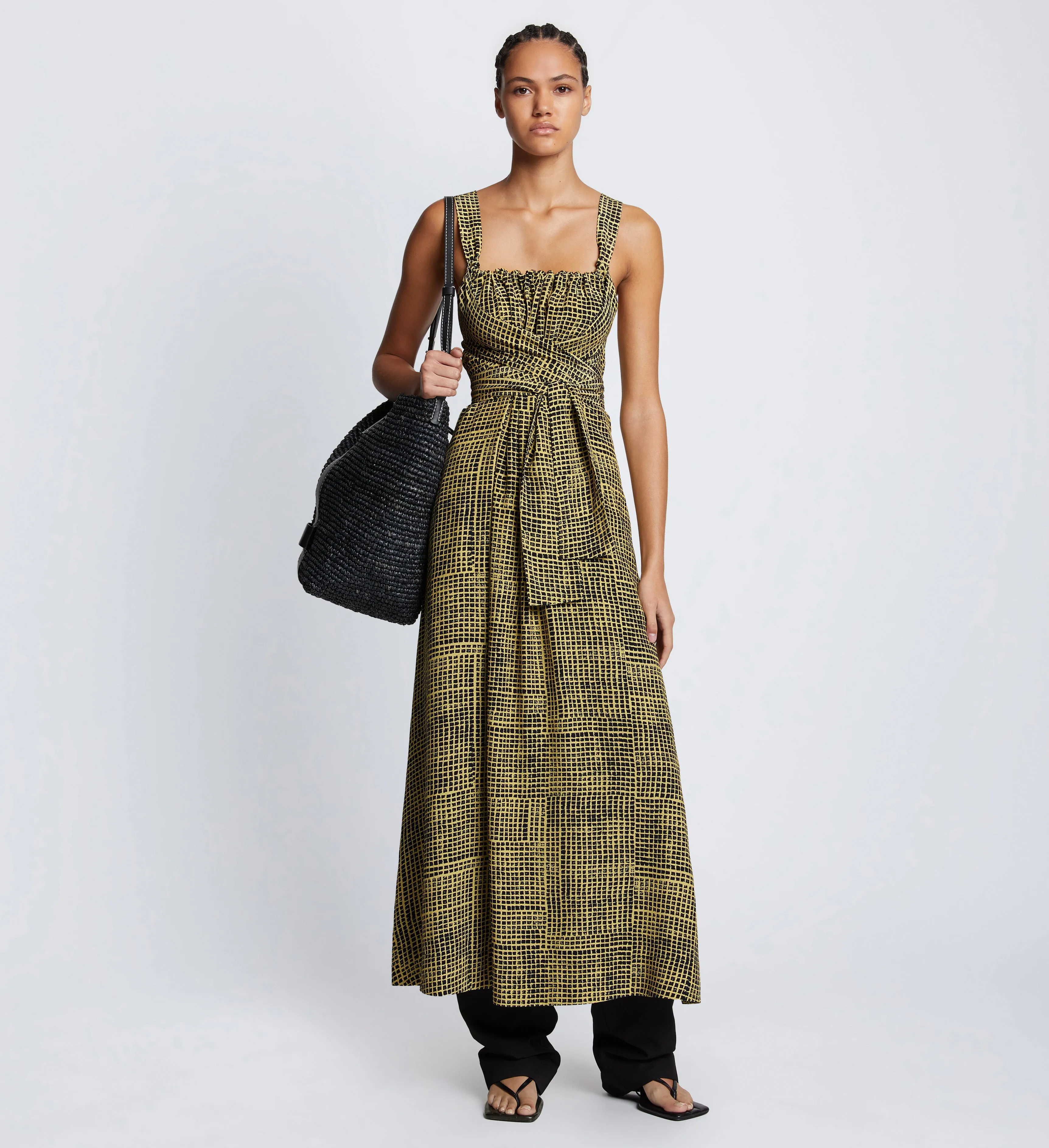 Viscose Flou Wrap Dress sold by Proenza Schouler product image thumbnail 2