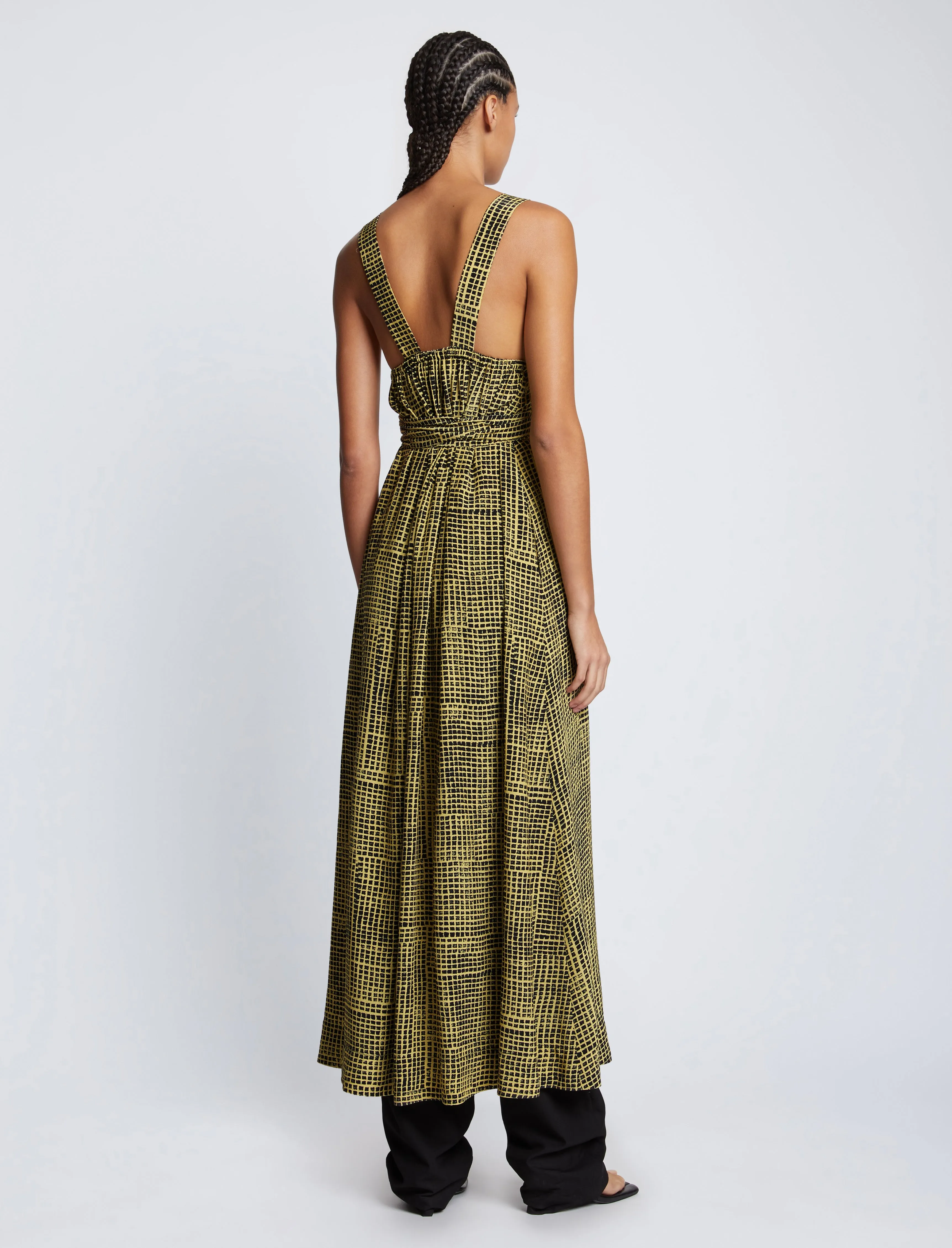 Viscose Flou Wrap Dress sold by Proenza Schouler product image thumbnail 4