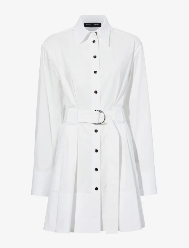 Viola Dress in Compact Poplin sold by Proenza Schouler