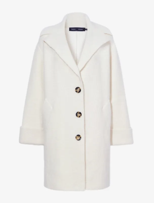 Ruth Coat in Knit Outerwear made by Proenza Schouler