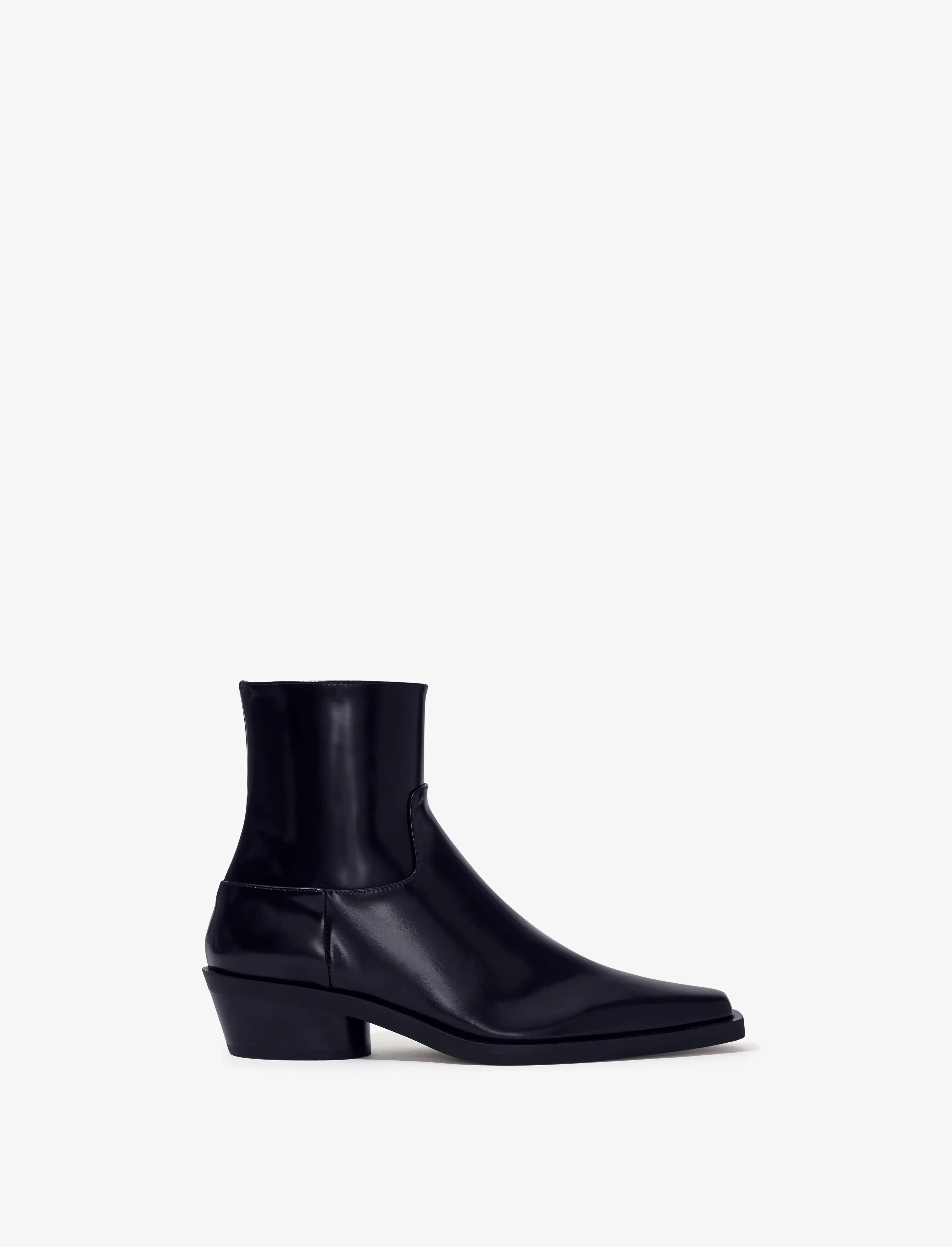 Bronco Ankle Boots in Brushed Calf sold by Proenza Schouler