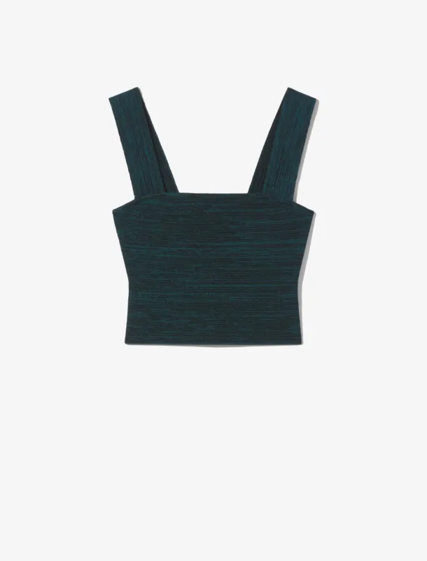 Melange Knit Bustier Top made by Proenza Schouler