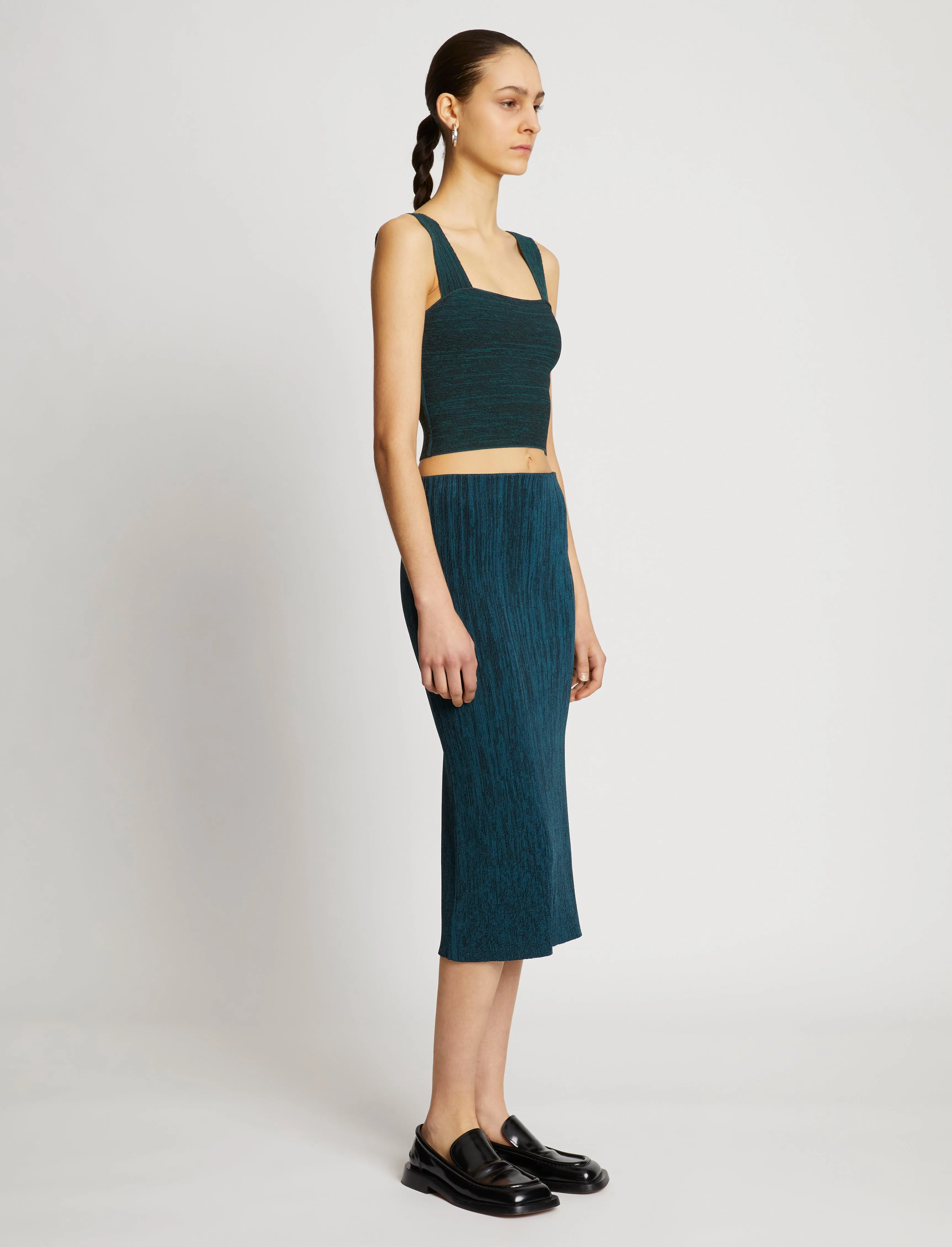Melange Knit Bustier Top sold by Proenza Schouler product image thumbnail 4