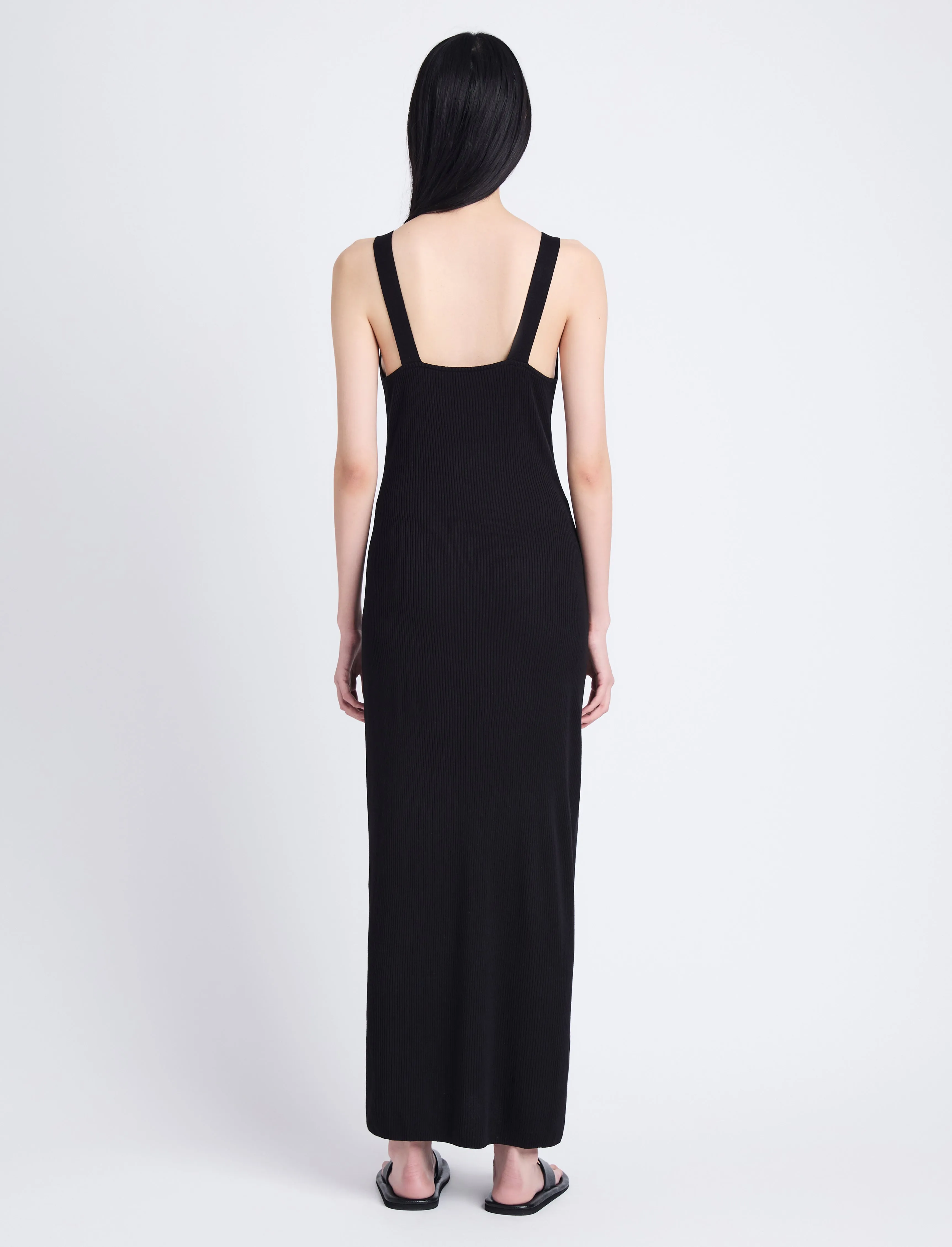 Hayden Knit Dress in Viscose Rib sold by Proenza Schouler product image thumbnail 4