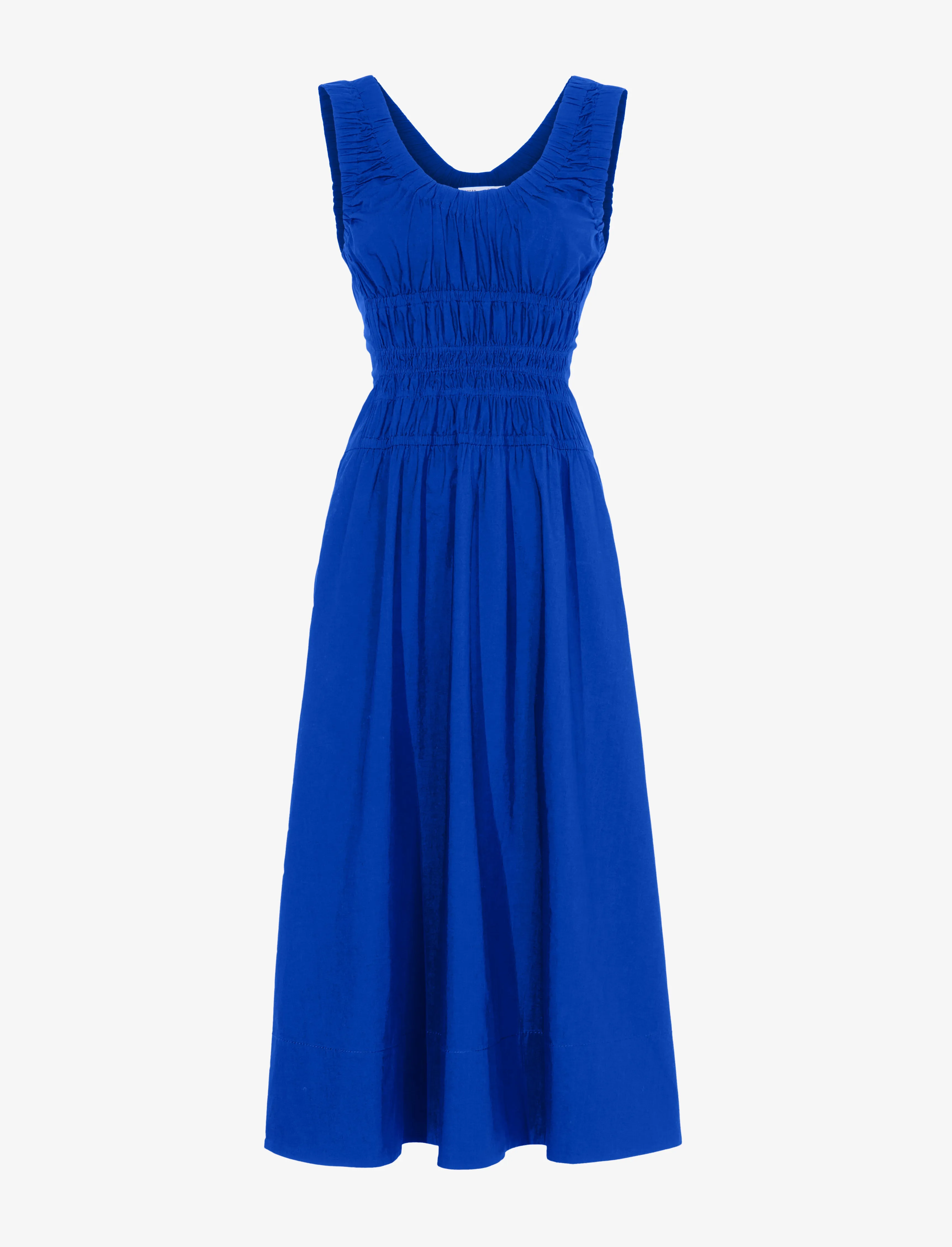 Poplin Gathered Dress sold by Proenza Schouler