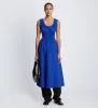 Poplin Gathered Dress sold by Proenza Schouler