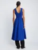 Poplin Gathered Dress sold by Proenza Schouler