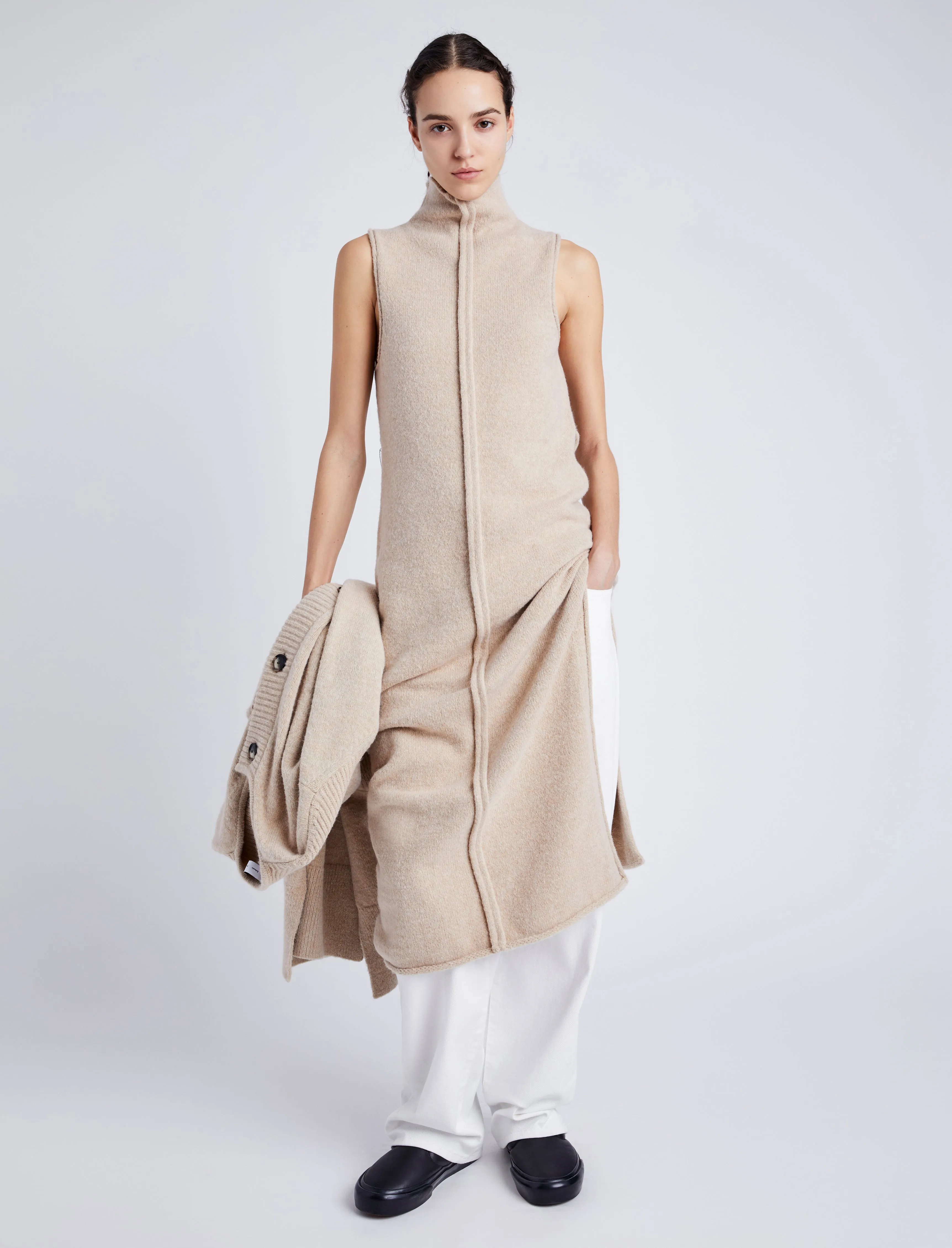 Zola Knit Dress in Wool sold by Proenza Schouler product image thumbnail 2