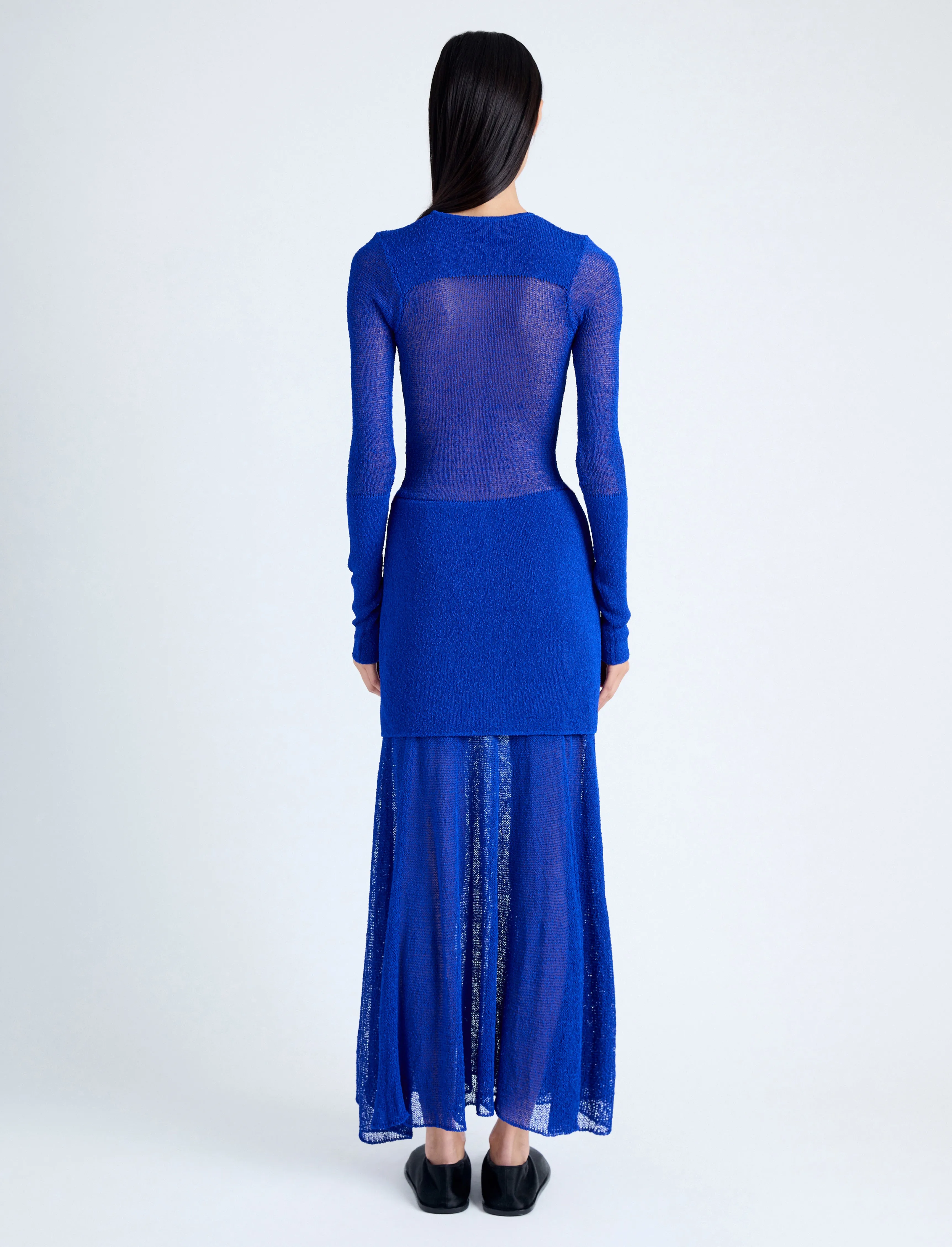Anita Dress in Knit Sheer Mesh sold by Proenza Schouler product image thumbnail 4