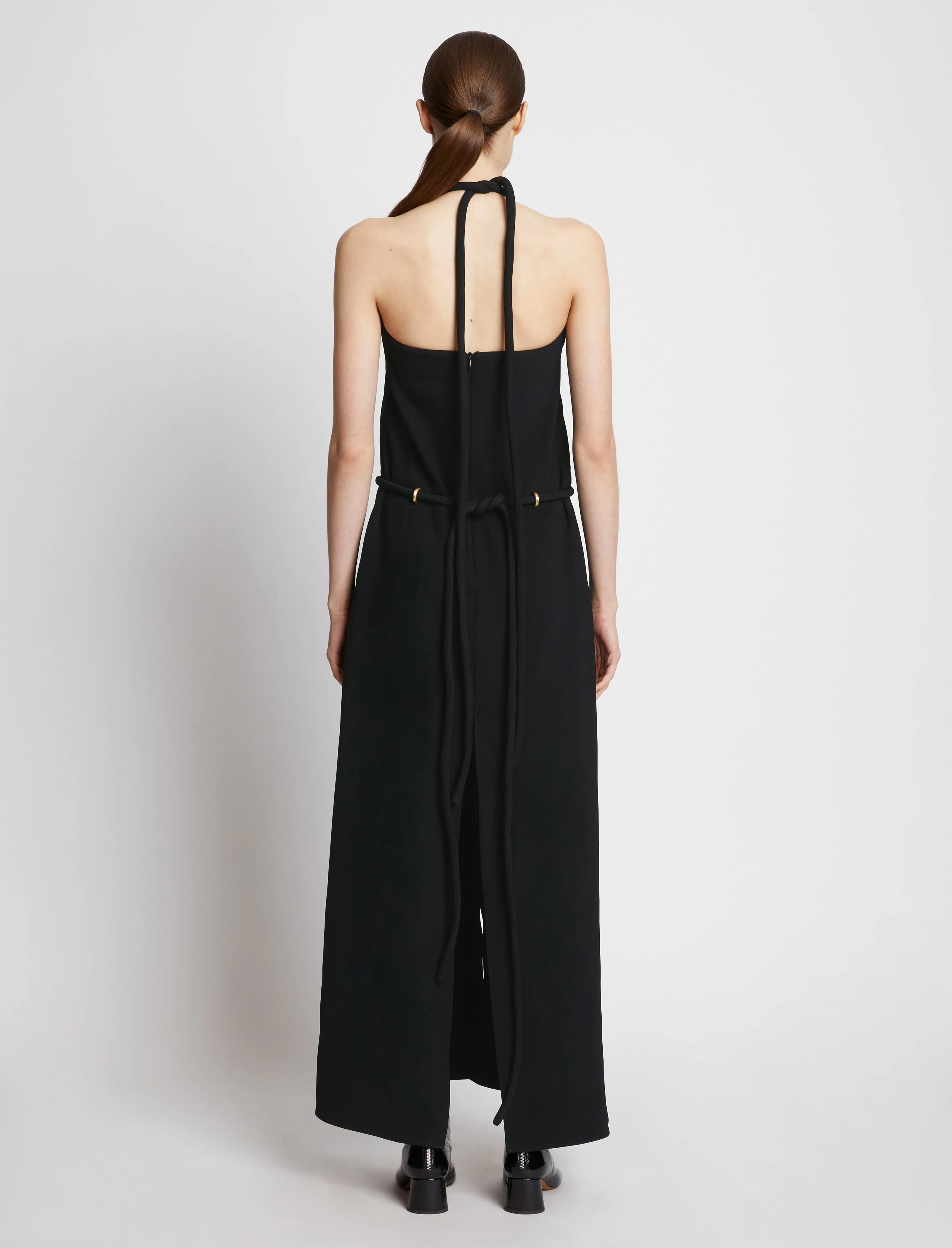 Bi-Stretch Crepe Halter Dress sold by Proenza Schouler product image thumbnail 4