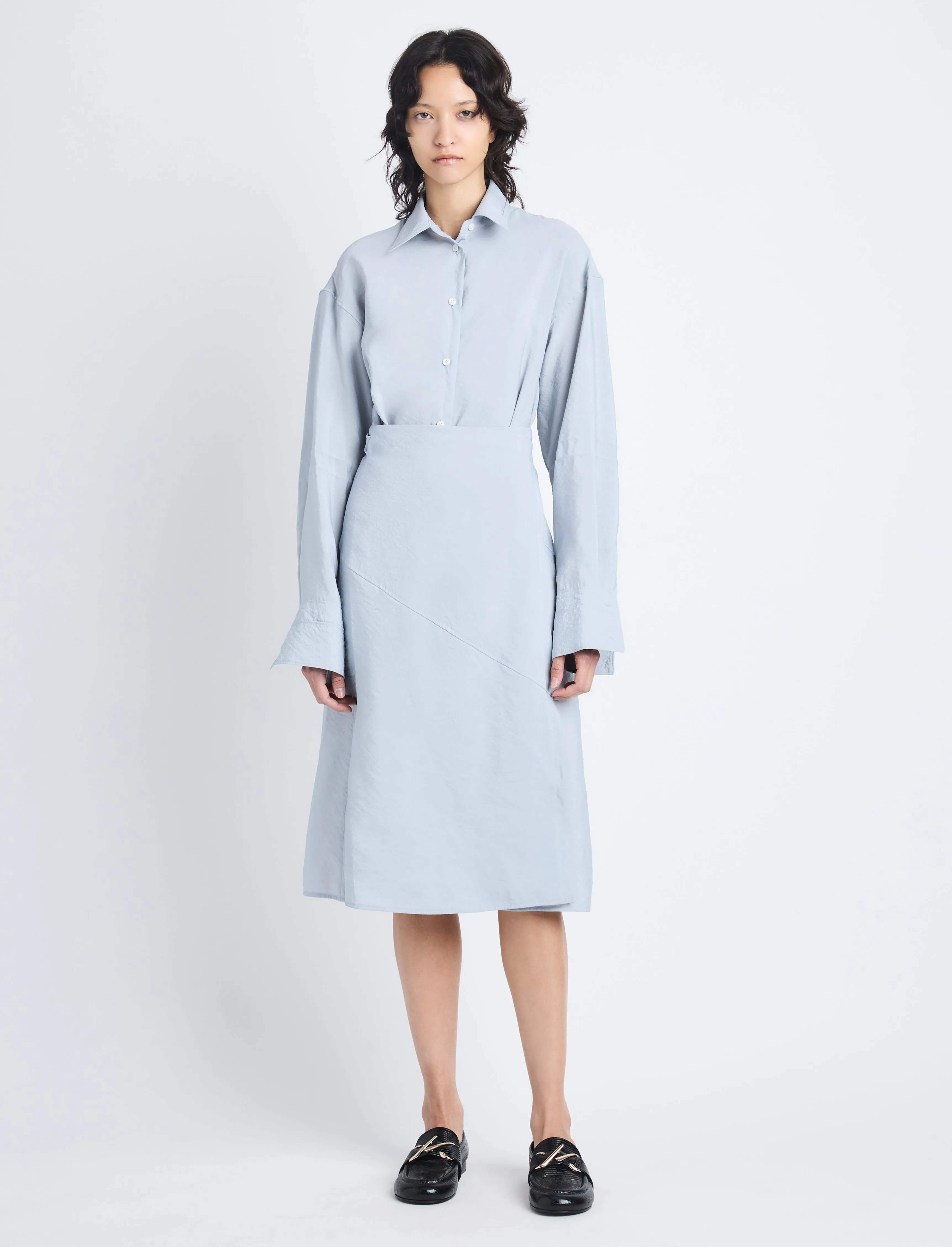 Olympia Dress in Washed Habotai sold by Proenza Schouler product image thumbnail 2