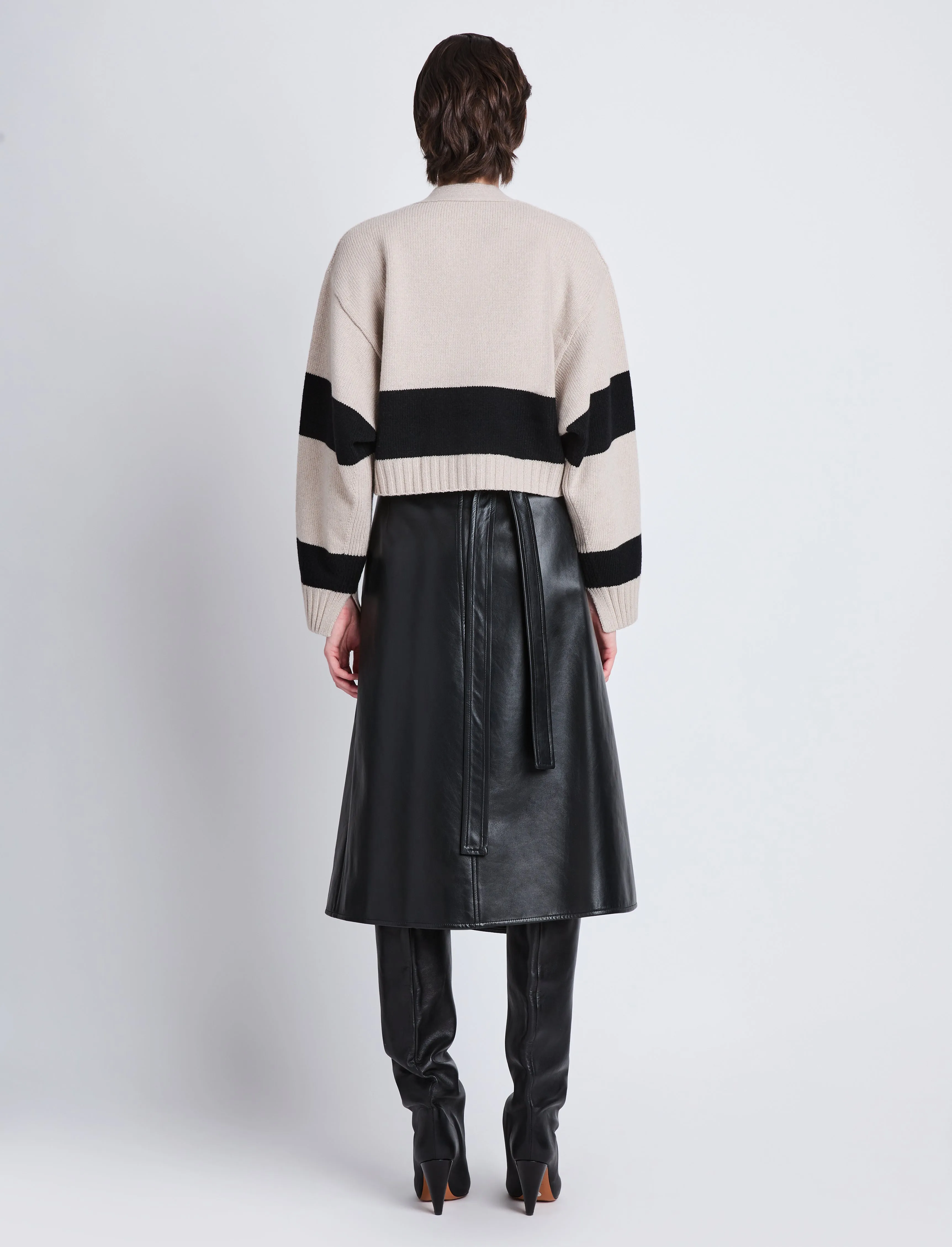 Sofia Cardigan in Striped Cashmere sold by Proenza Schouler product image thumbnail 5