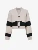 Sofia Cardigan in Striped Cashmere sold by Proenza Schouler