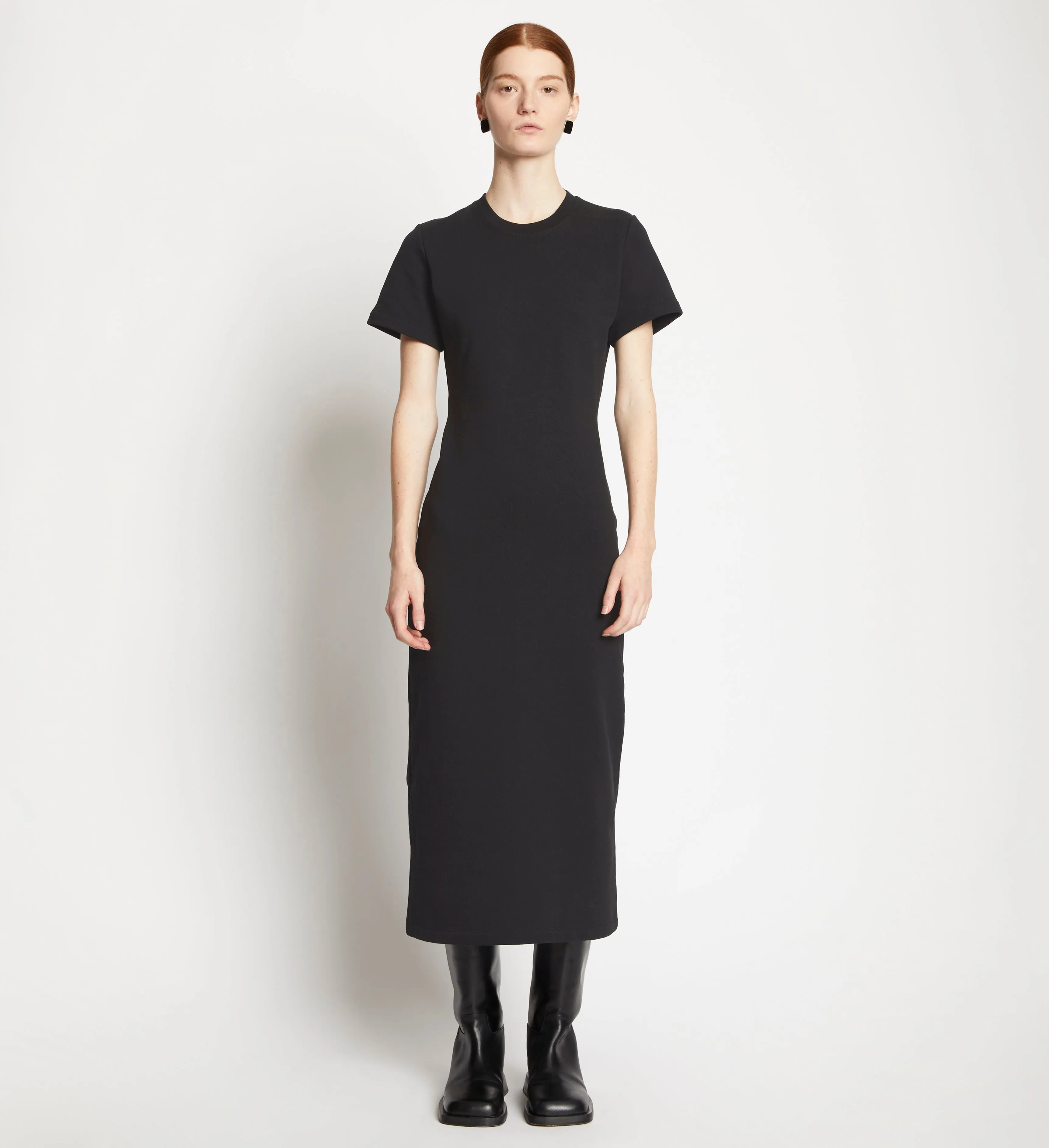 Short Sleeve Sweatshirt Dress - BLACK sold by Proenza Schouler product image thumbnail 2