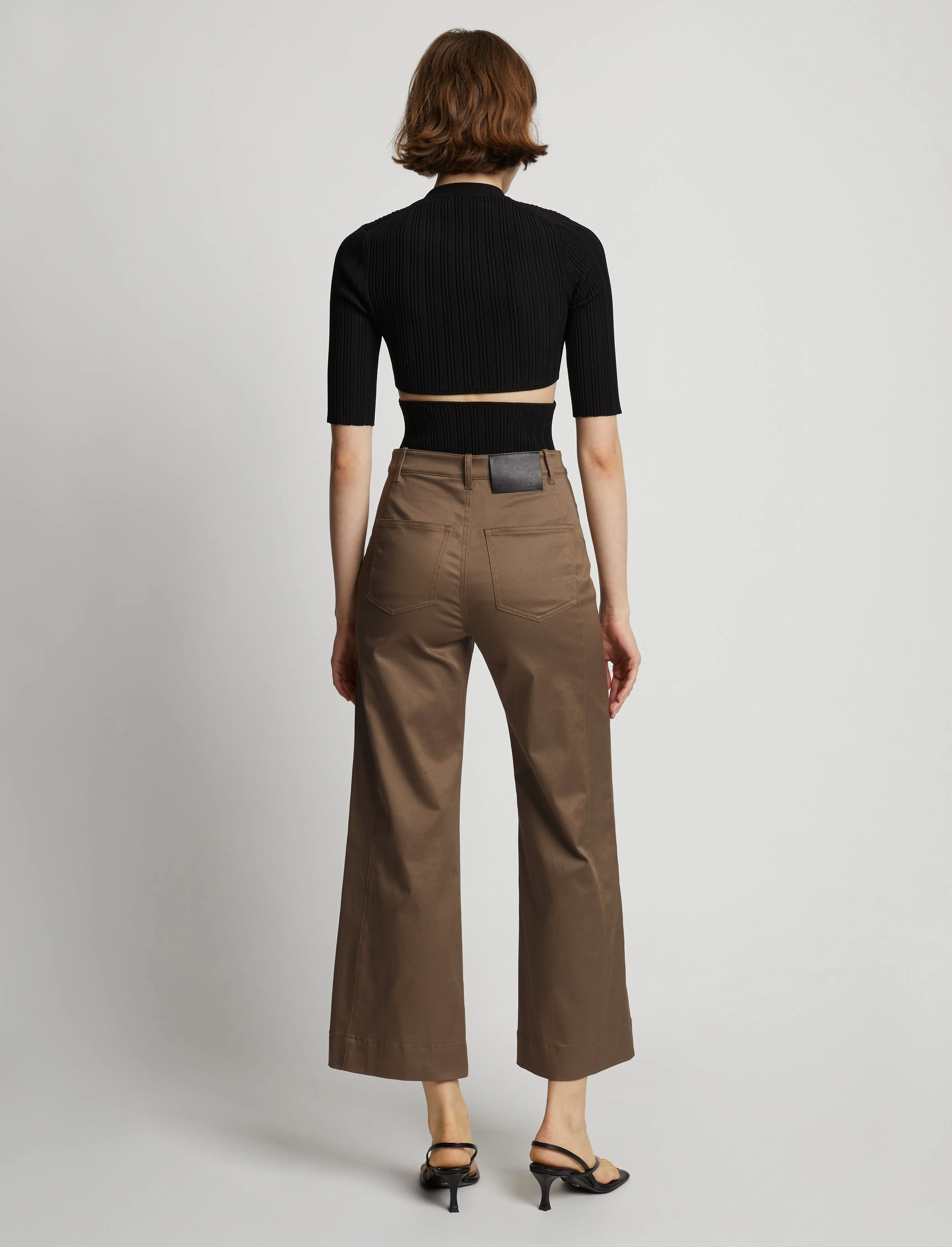 Sadie Pant in Cotton Twill sold by Proenza Schouler product image thumbnail 4