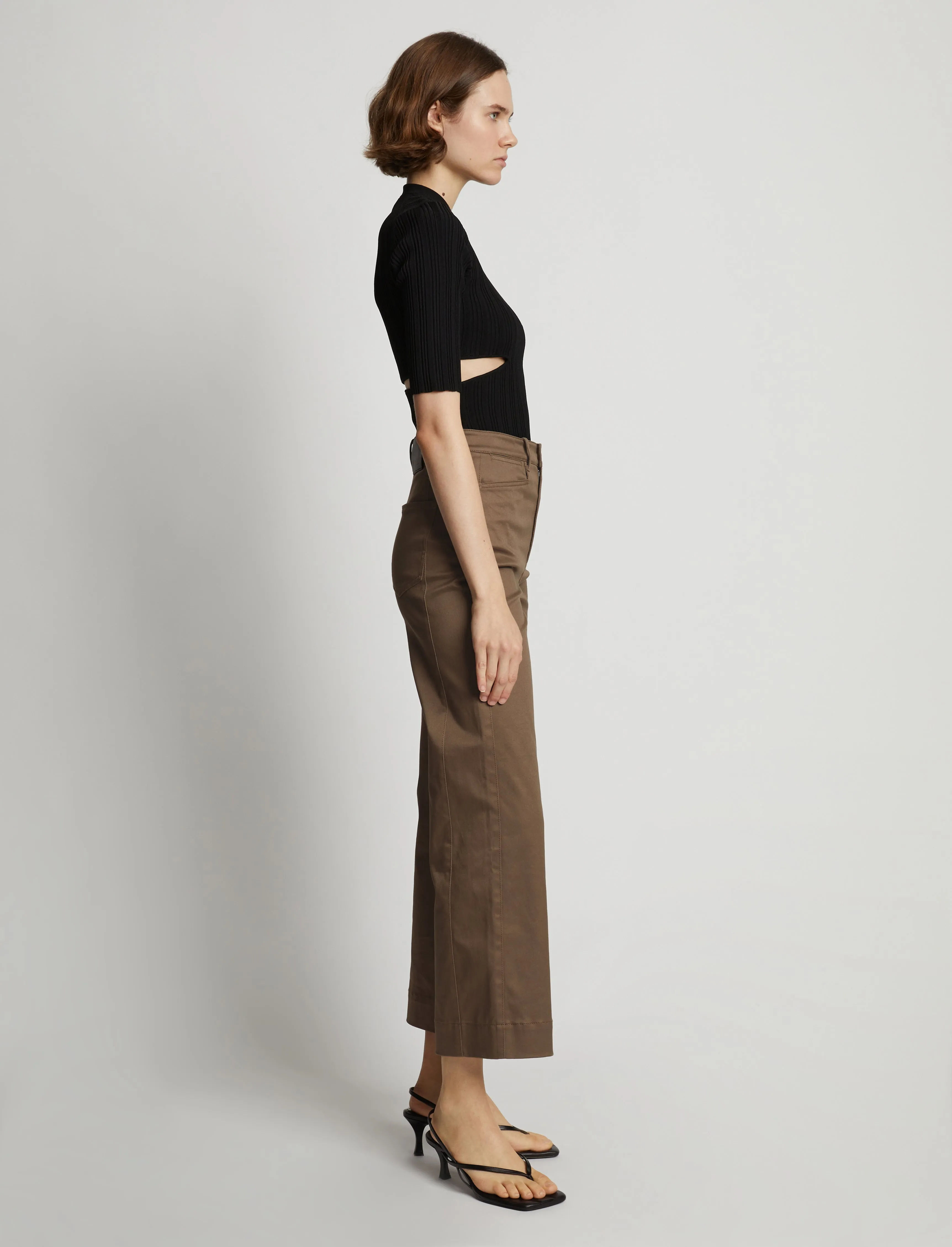 Sadie Pant in Cotton Twill sold by Proenza Schouler product image thumbnail 3