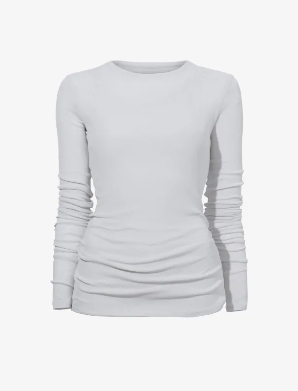 Roger Layered Top in Gauzy Jersey made by Proenza Schouler