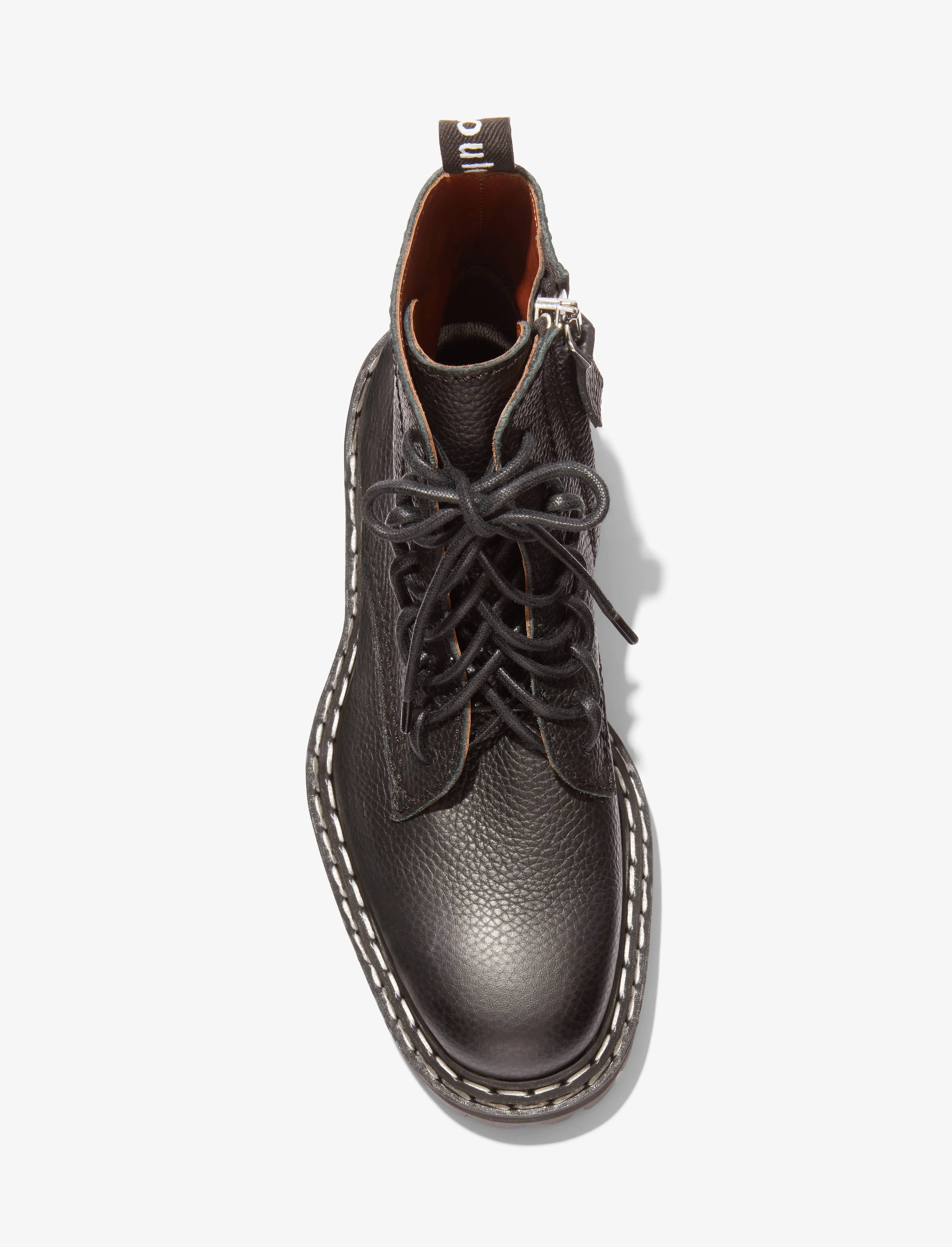 Lug Sole Combat Boots in Grainy Leather sold by Proenza Schouler product image thumbnail 4