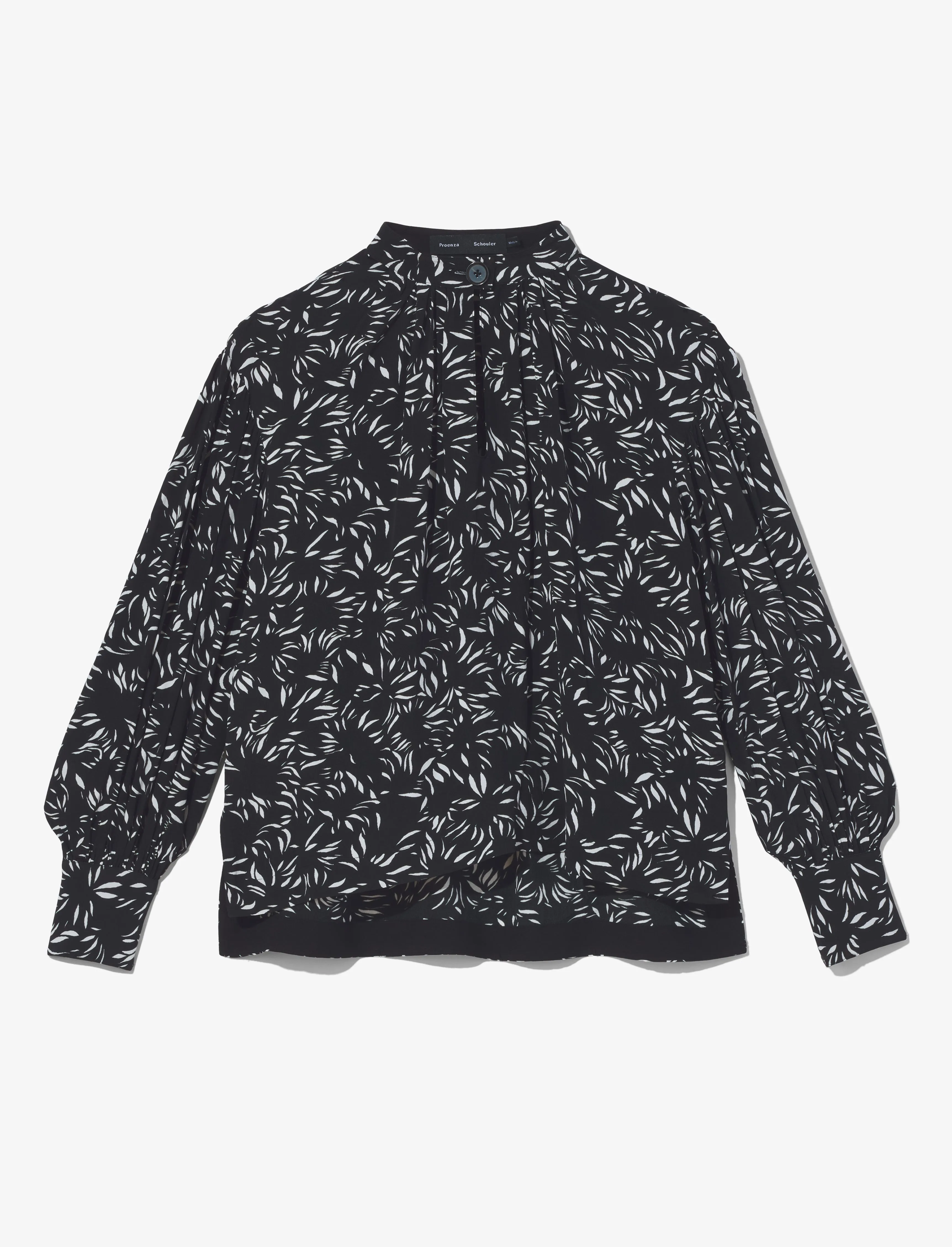 Printed Crepe De Chine Top sold by Proenza Schouler