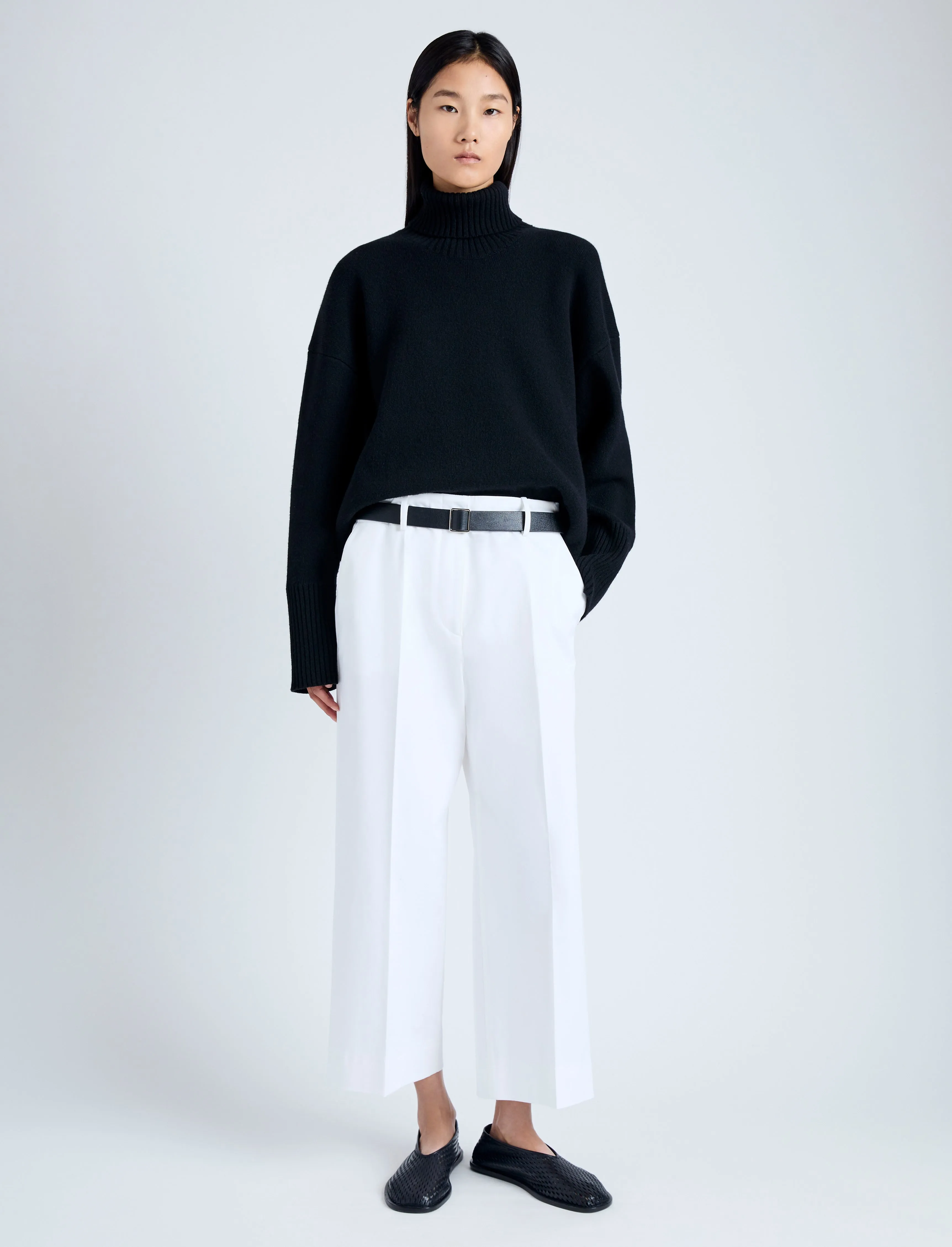 Amara Pant in Organic Cotton Twill sold by Proenza Schouler product image thumbnail 2
