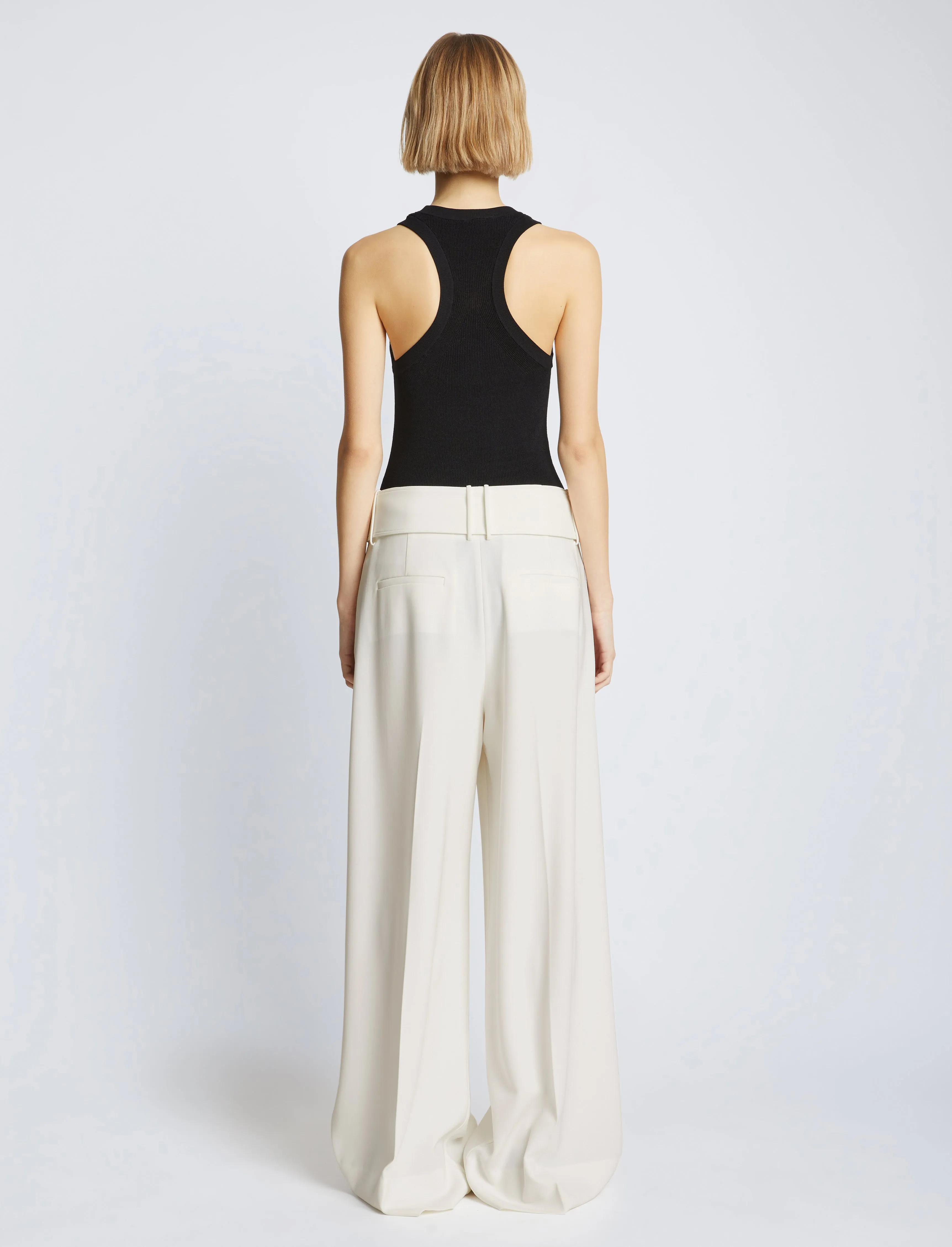 Matte Viscose Crepe Pants sold by Proenza Schouler product image thumbnail 4