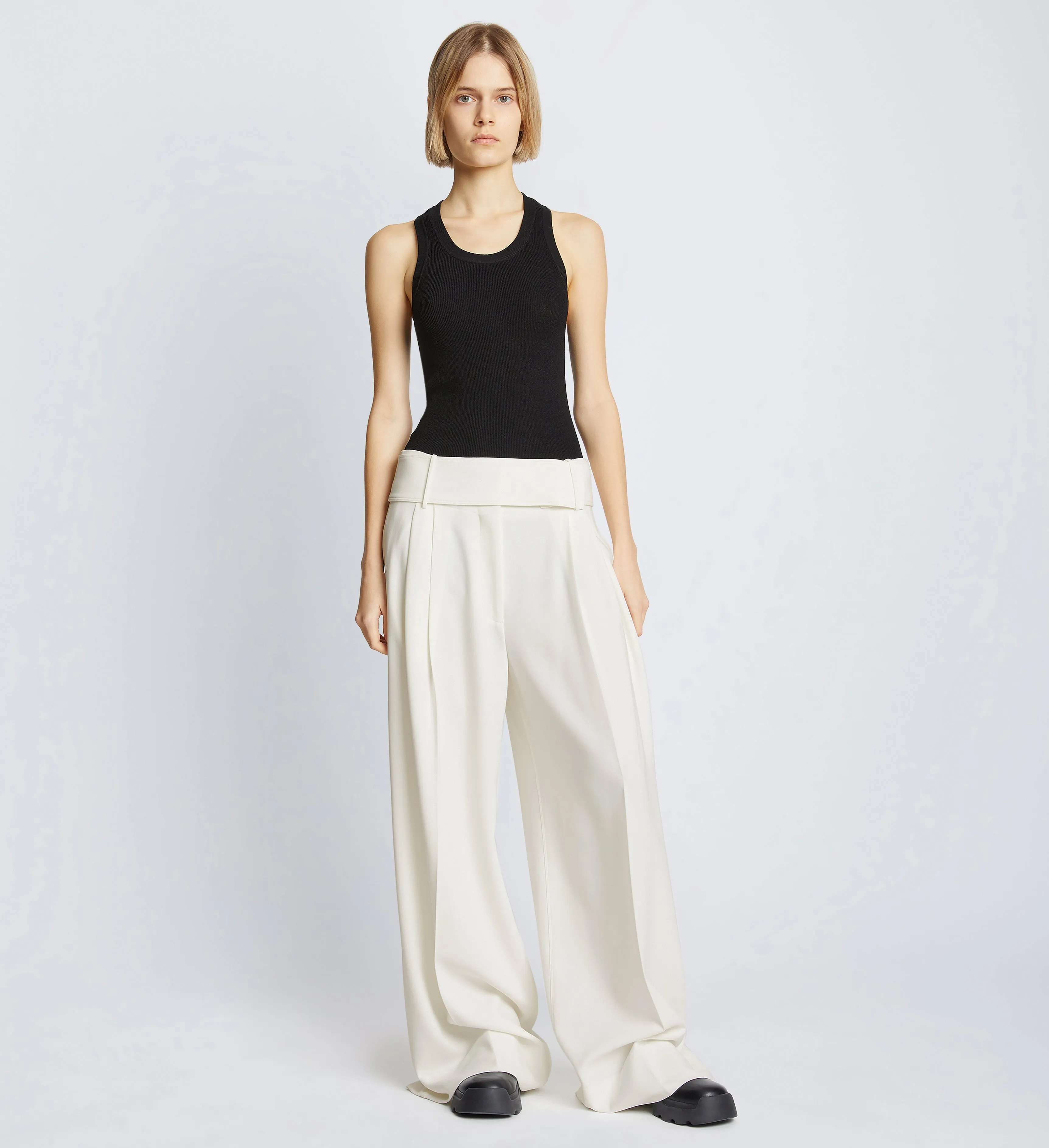 Matte Viscose Crepe Pants sold by Proenza Schouler product image thumbnail 2