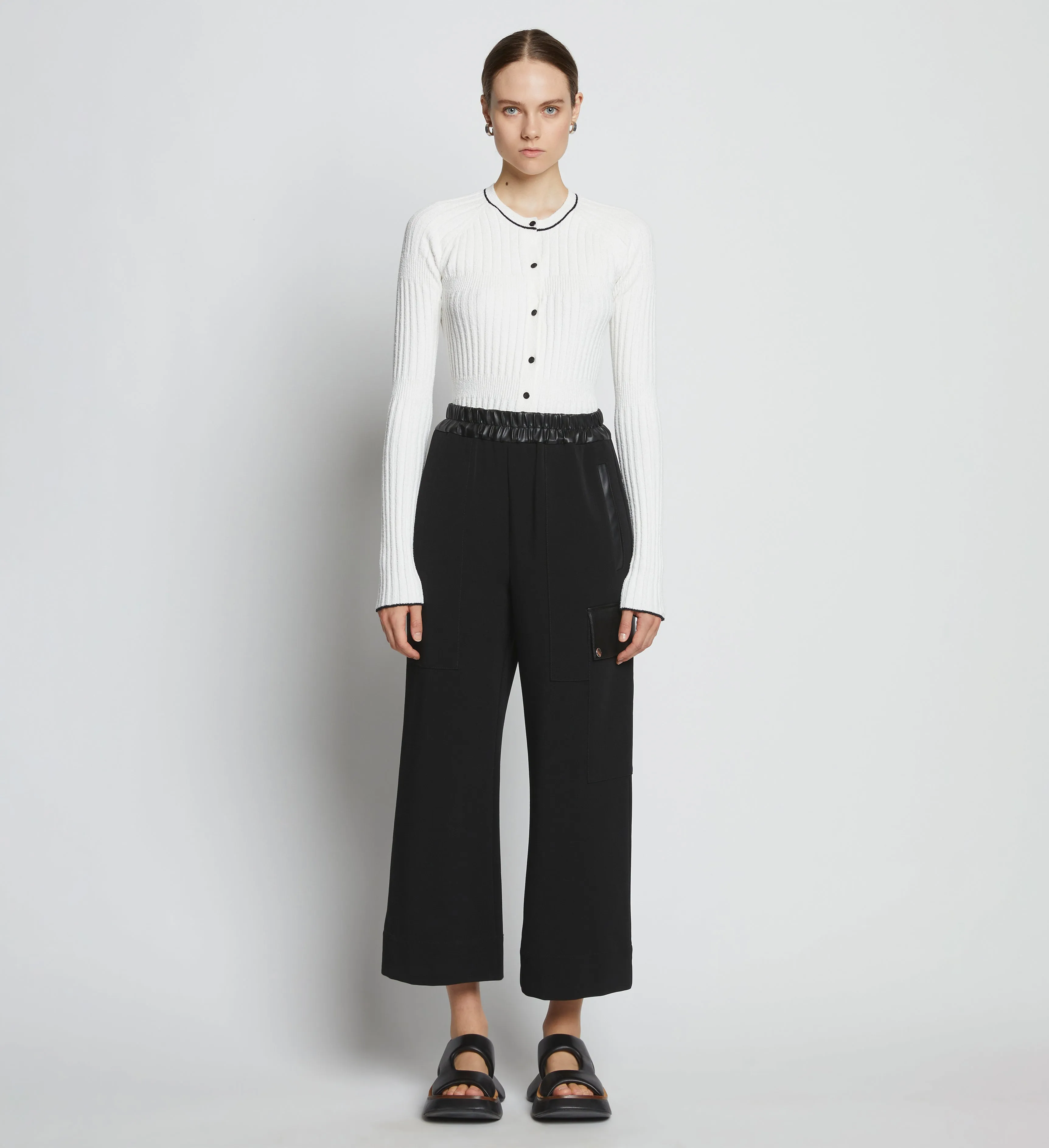 Crepe Wide Leg Pants sold by Proenza Schouler product image thumbnail 2