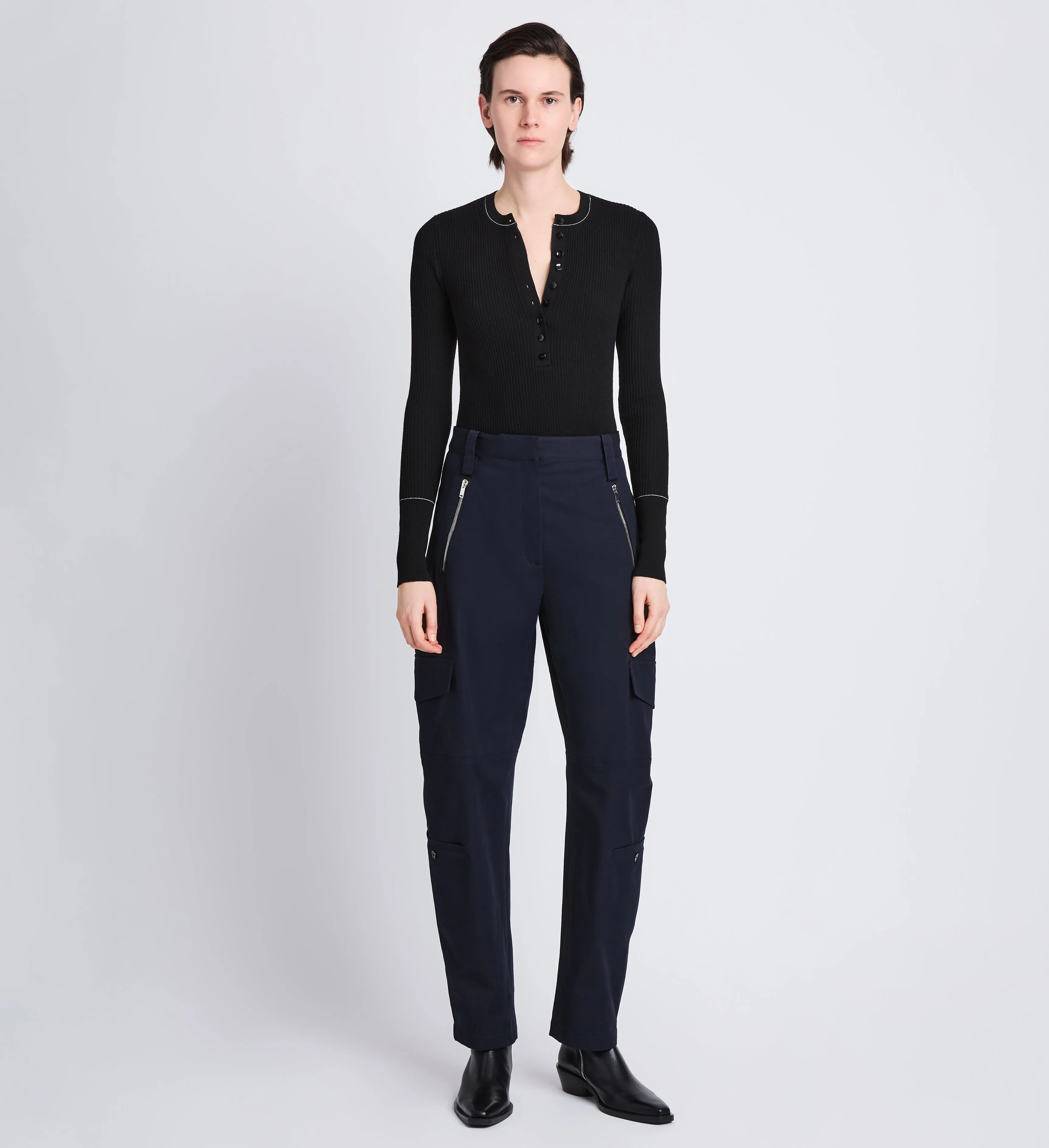Jackson Cargo Pant in Cotton Twill sold by Proenza Schouler product image thumbnail 2