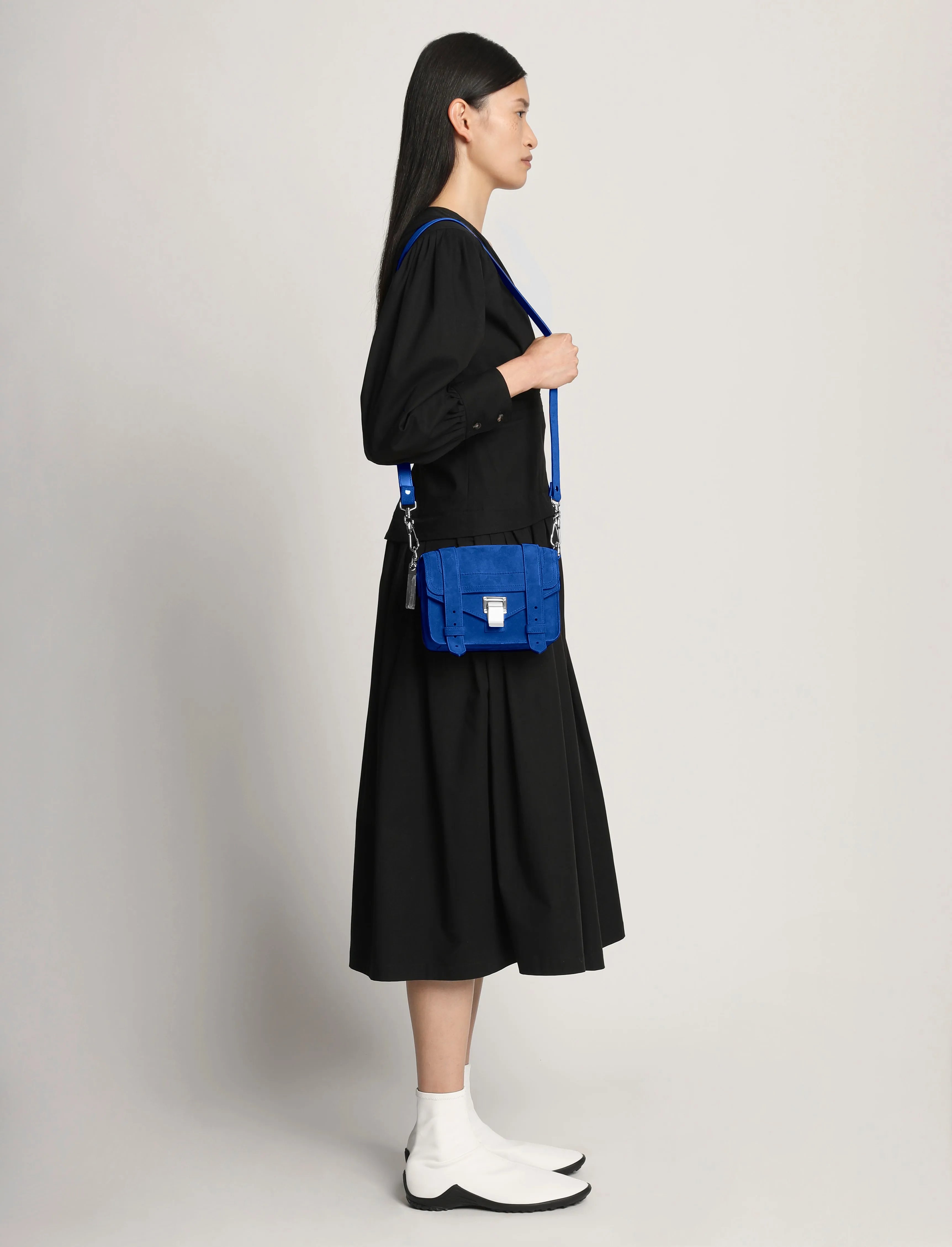 PS1 Mini Crossbody Bag in Suede sold by Proenza Schouler product image thumbnail 2