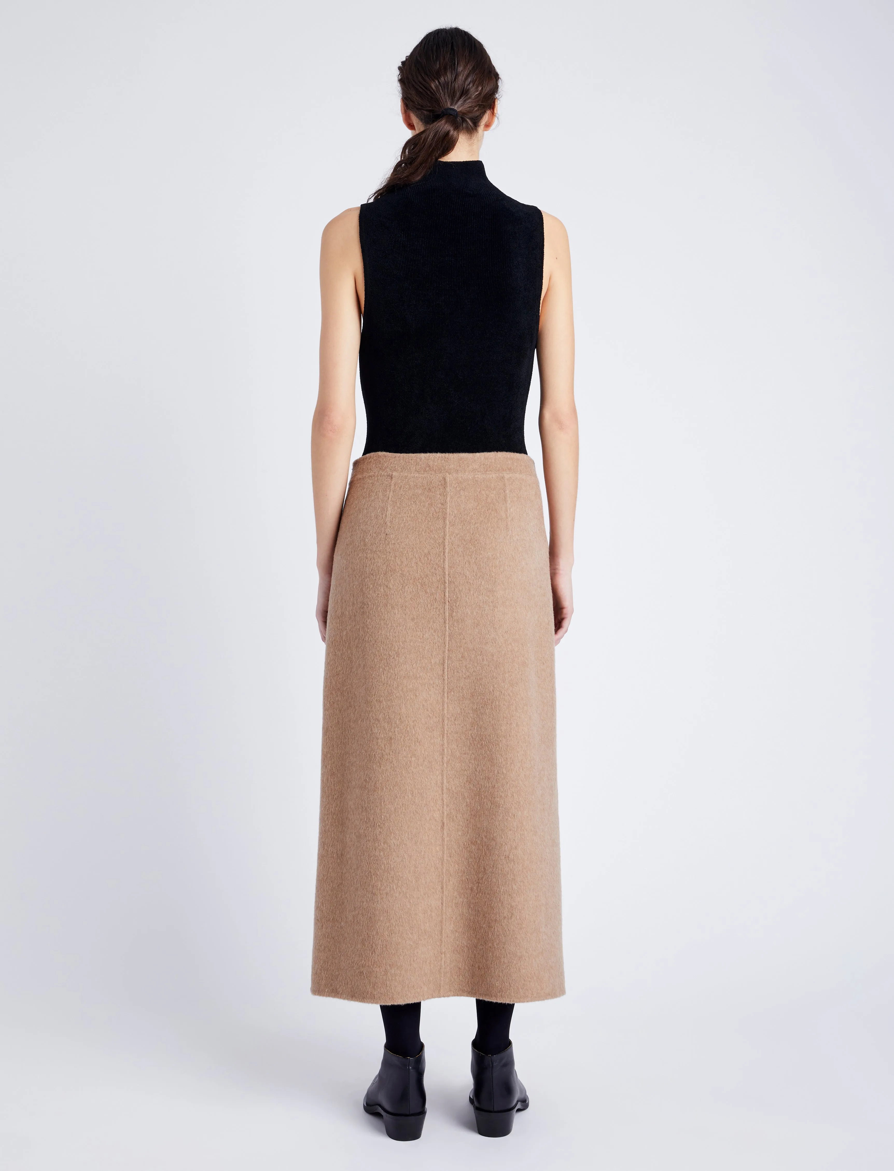 Adrian Skirt in Brushed Wool sold by Proenza Schouler product image thumbnail 4