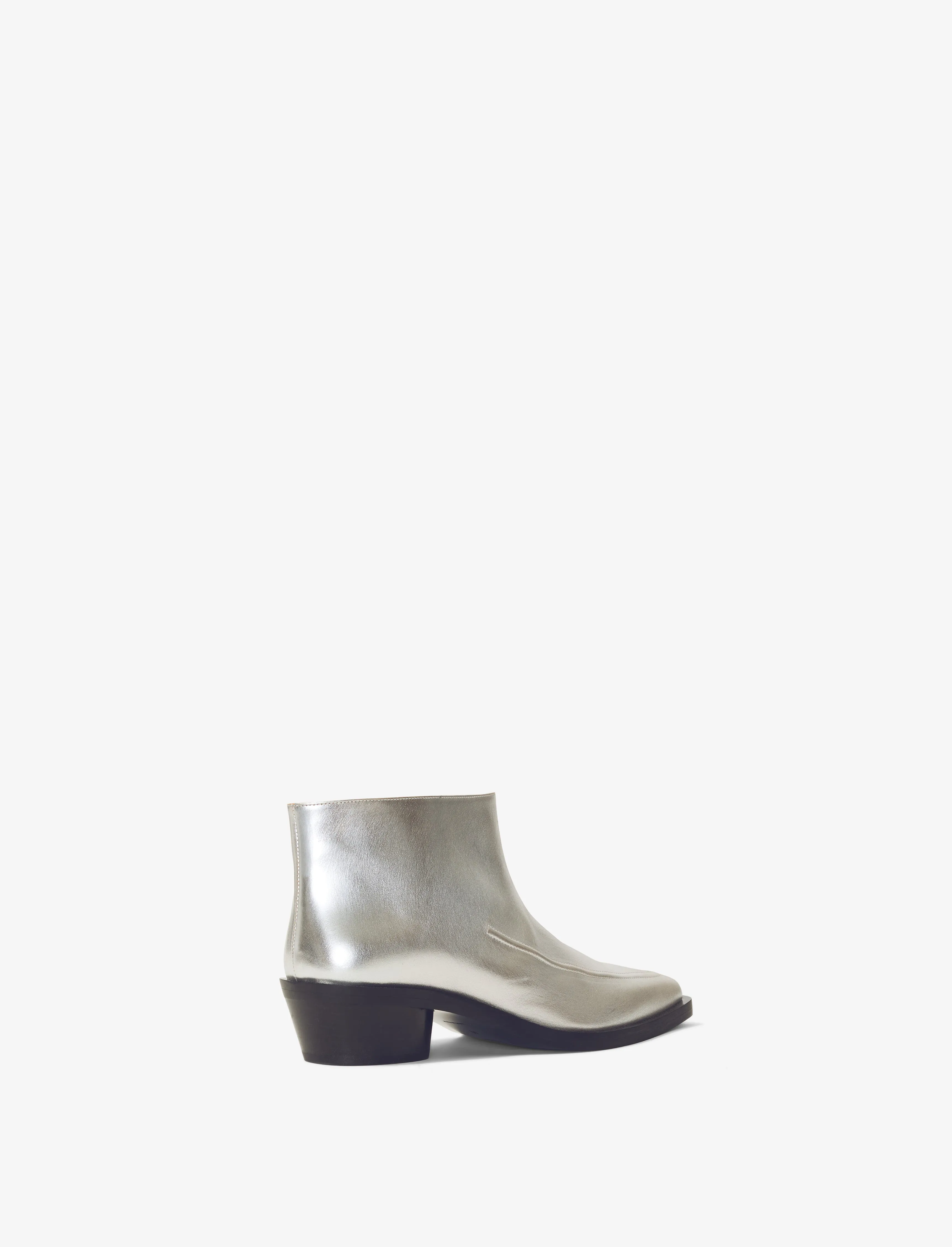 Bronco Ankle Boots in Metallic Leather sold by Proenza Schouler product image thumbnail 3