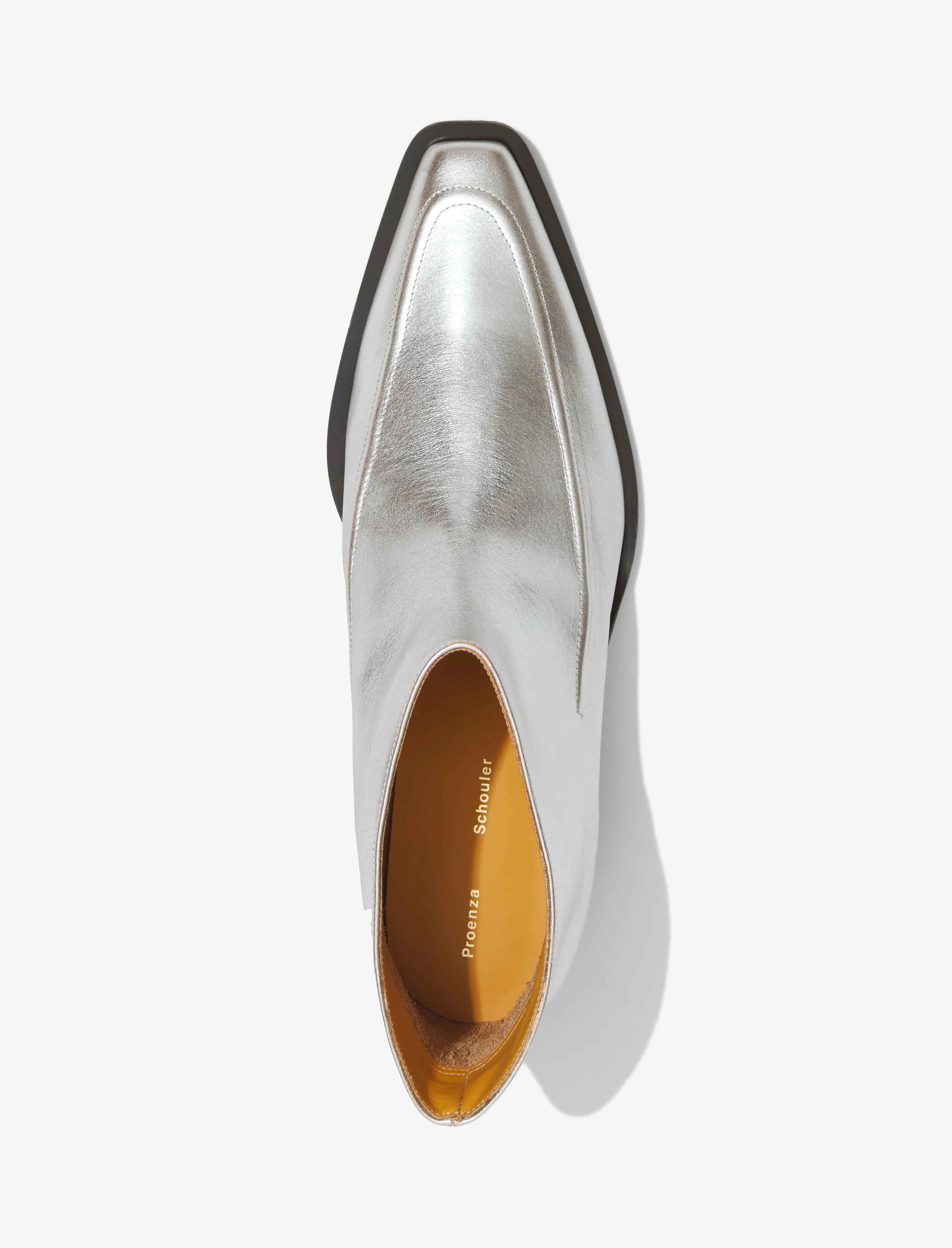 Bronco Ankle Boots in Metallic Leather sold by Proenza Schouler product image thumbnail 4