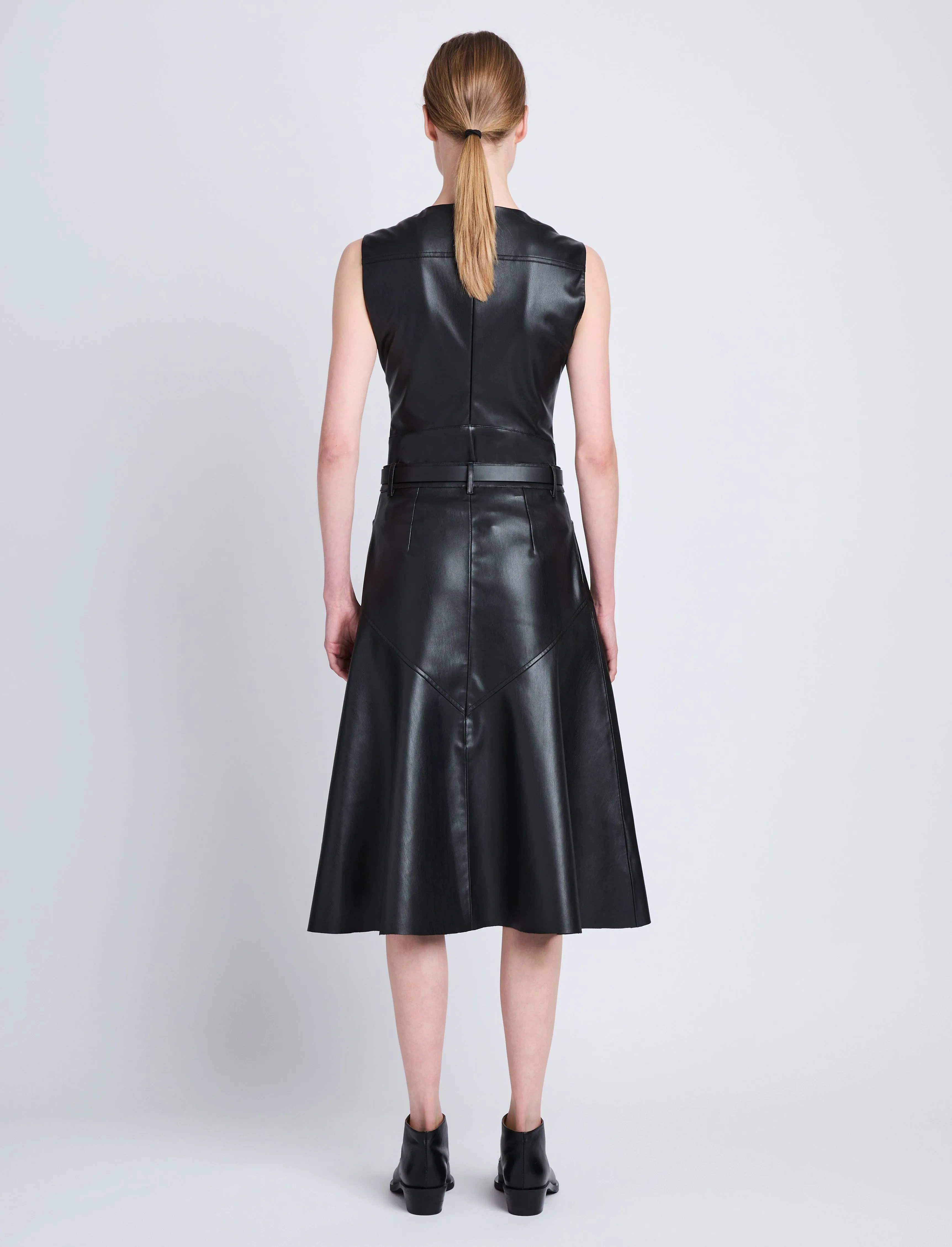 Logan Top in Faux Leather sold by Proenza Schouler product image thumbnail 5
