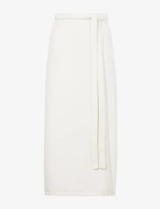 Zadie Knit Wrap Skirt in Wool Blend sold by Proenza Schouler