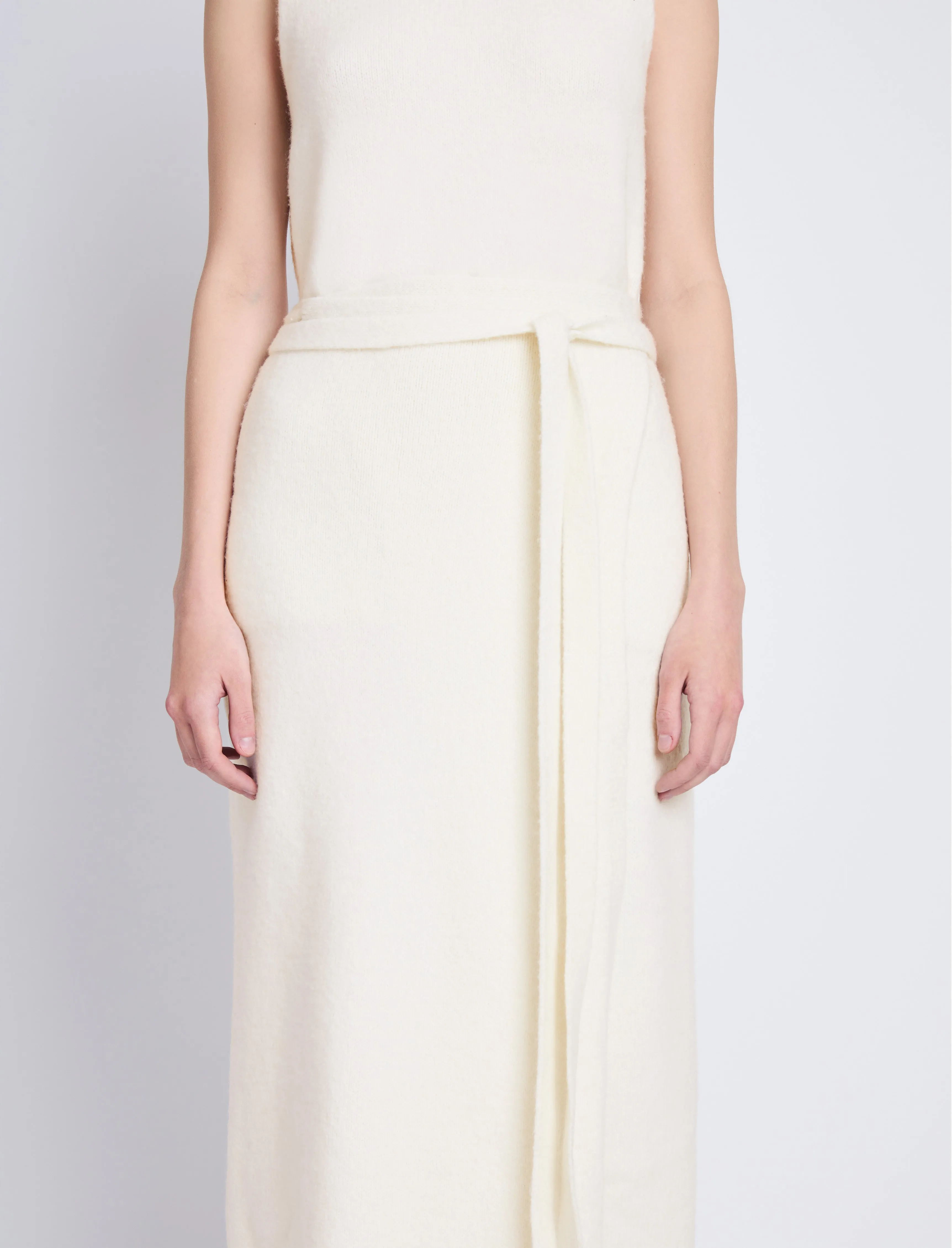 Zadie Knit Wrap Skirt in Wool Blend sold by Proenza Schouler product image thumbnail 5