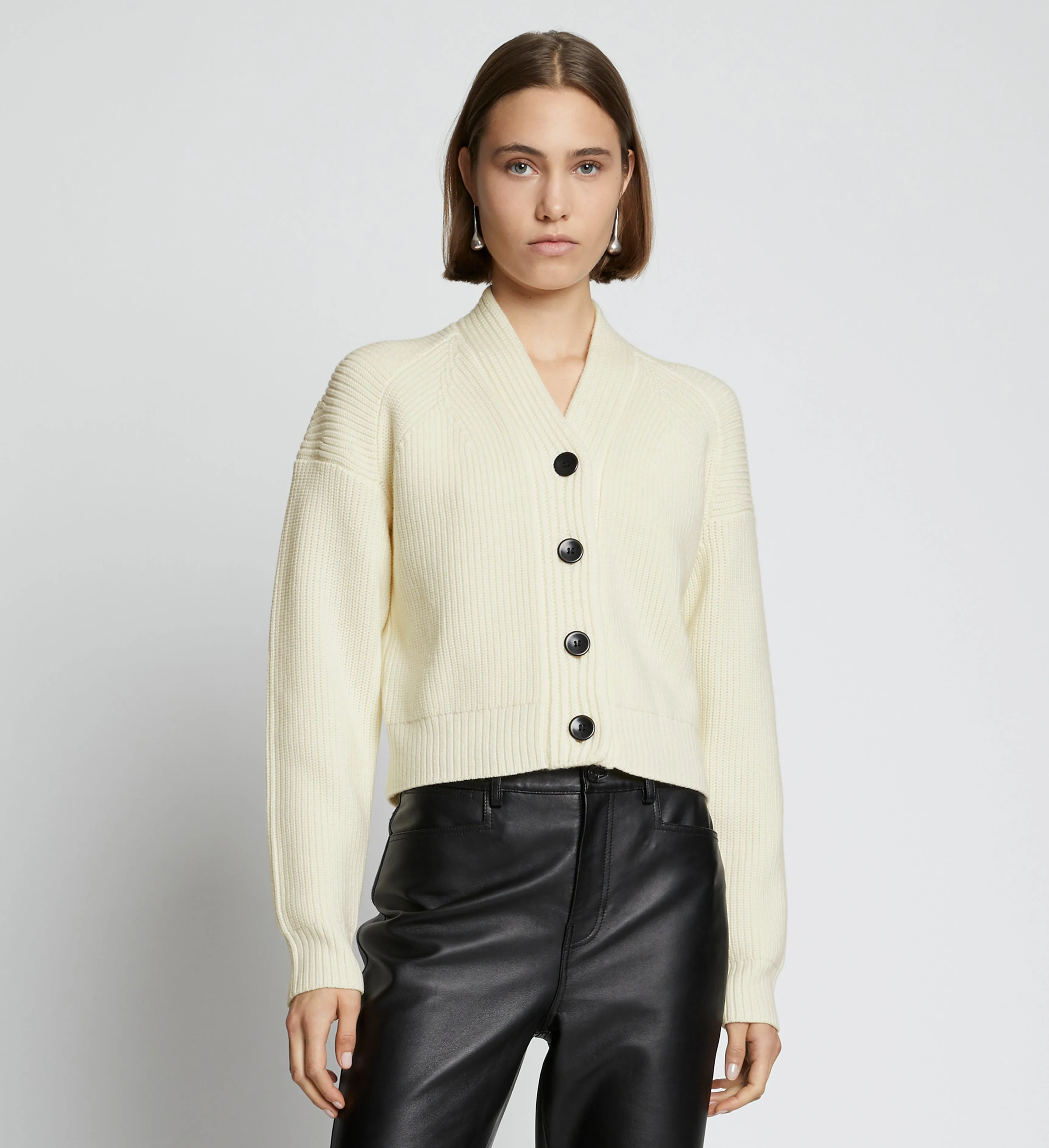 Cashmere Merino Cardigan sold by Proenza Schouler product image thumbnail 2