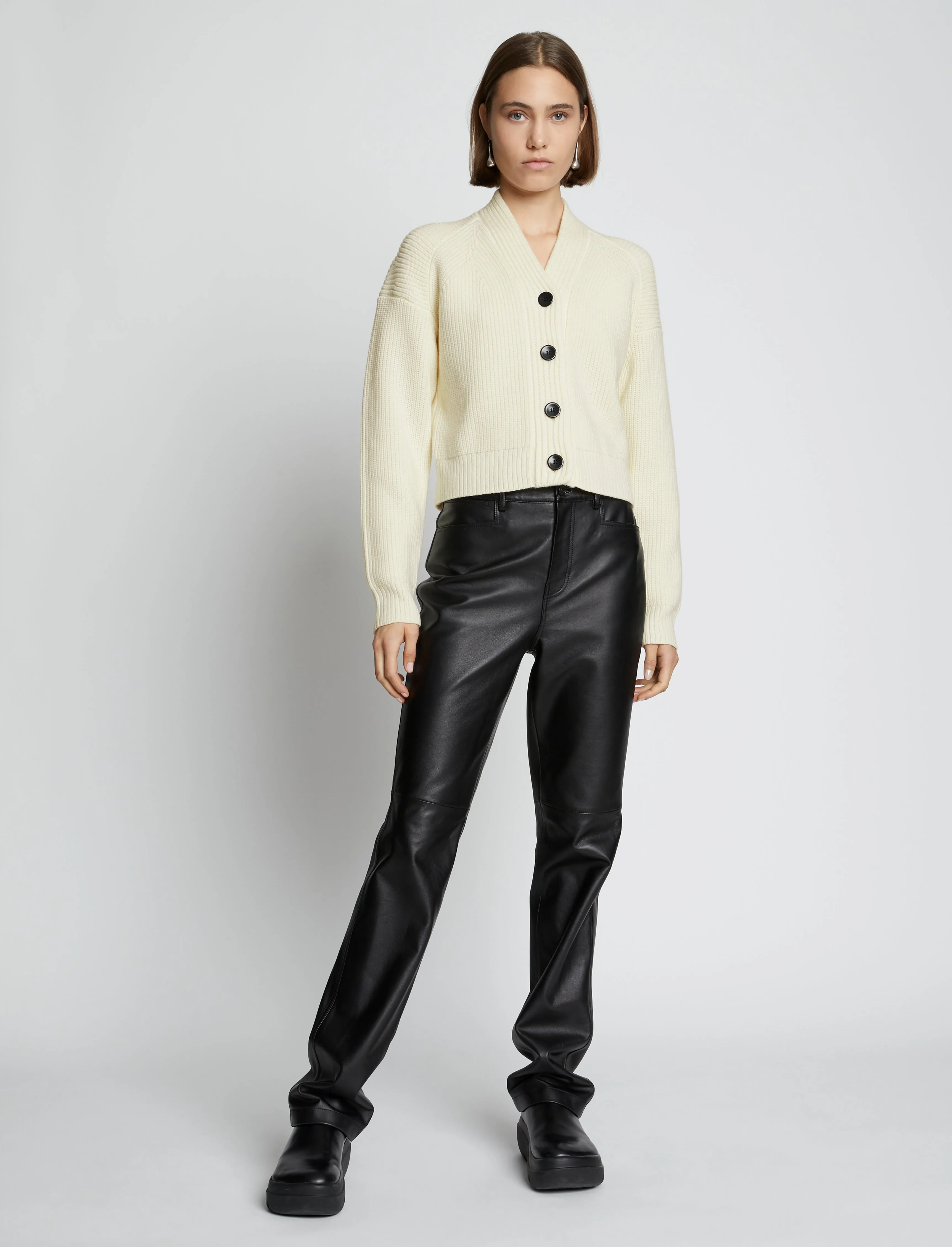 Cashmere Merino Cardigan sold by Proenza Schouler product image thumbnail 3