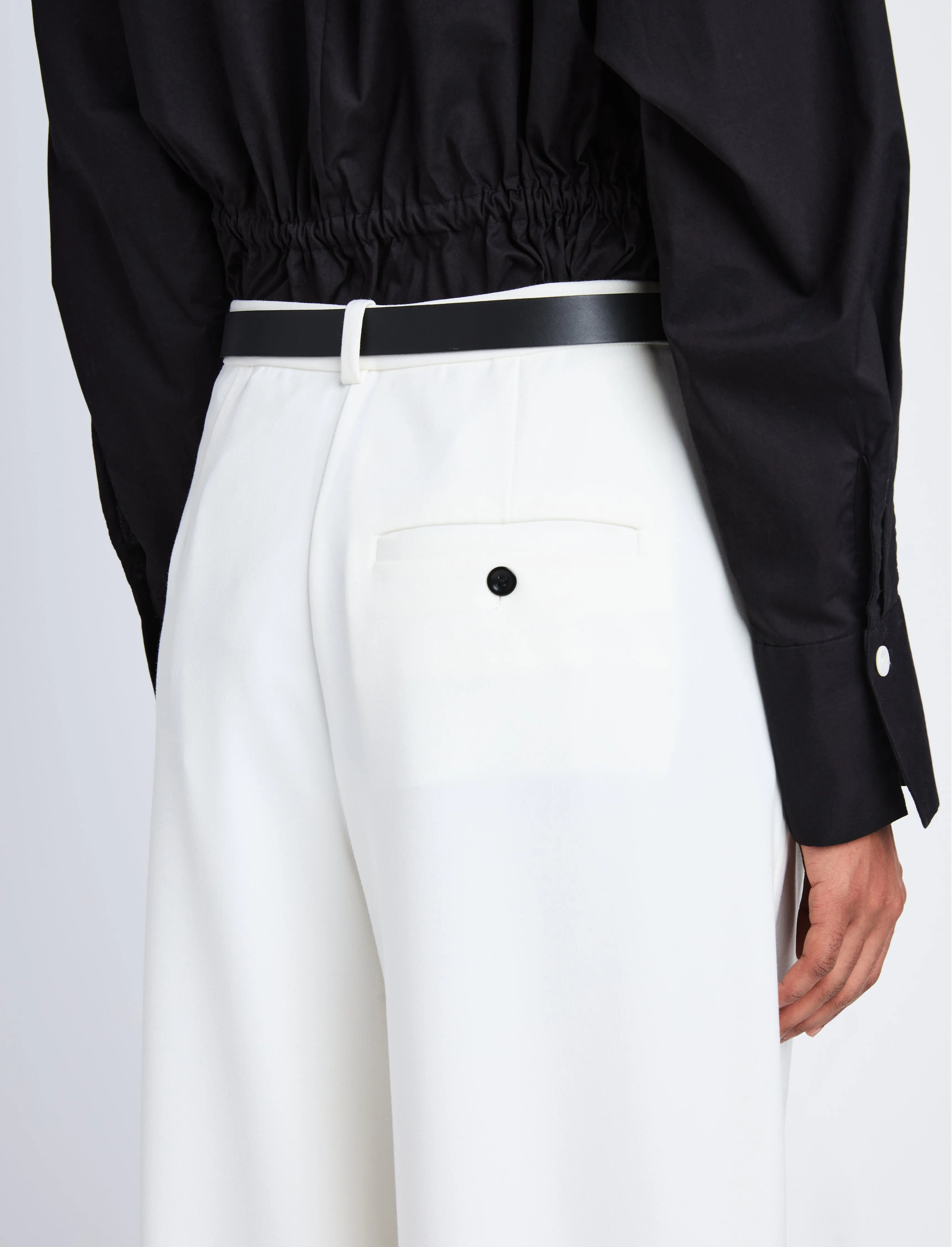Eleanor Pant in Stretch Suiting sold by Proenza Schouler product image thumbnail 5