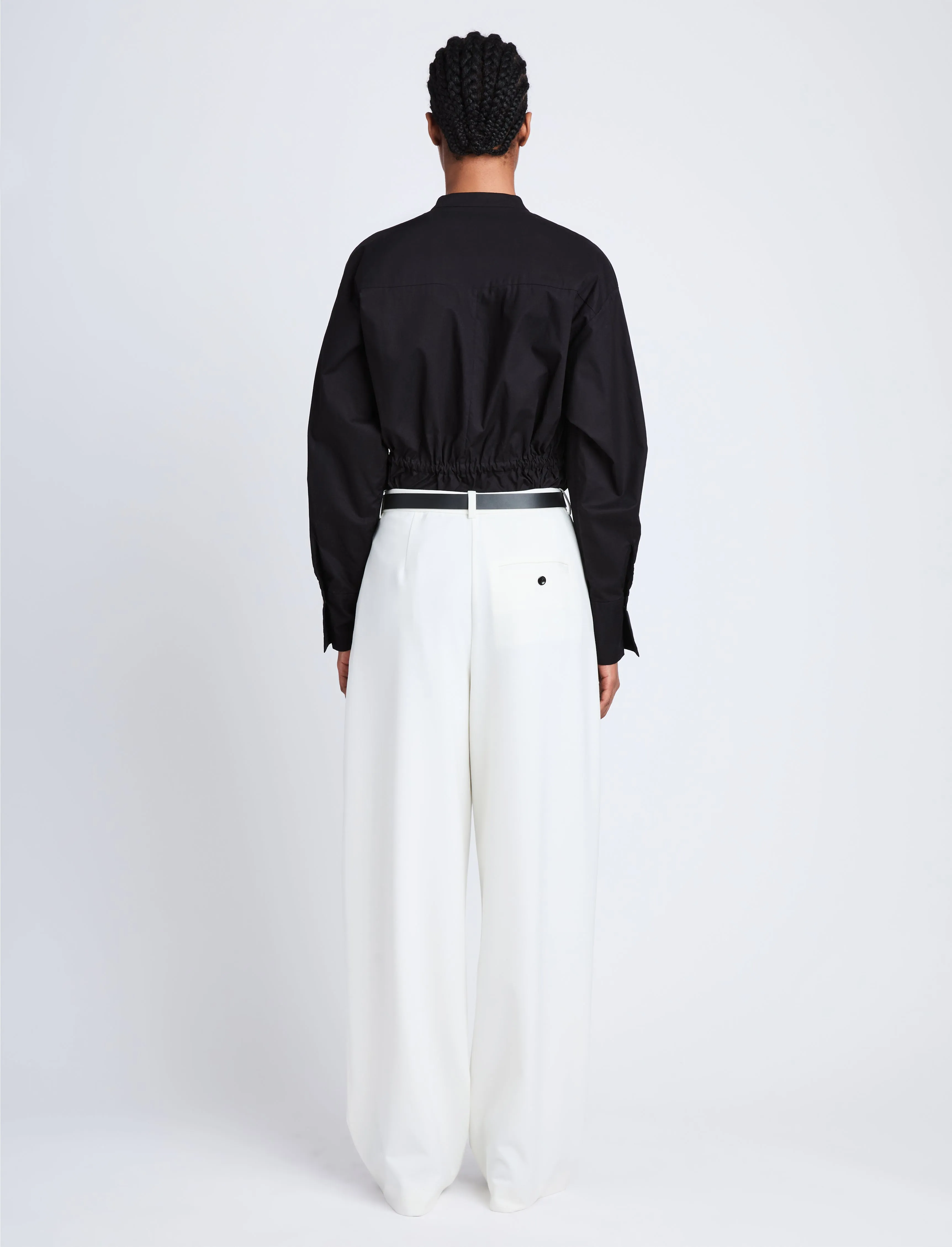 Eleanor Pant in Stretch Suiting sold by Proenza Schouler product image thumbnail 4