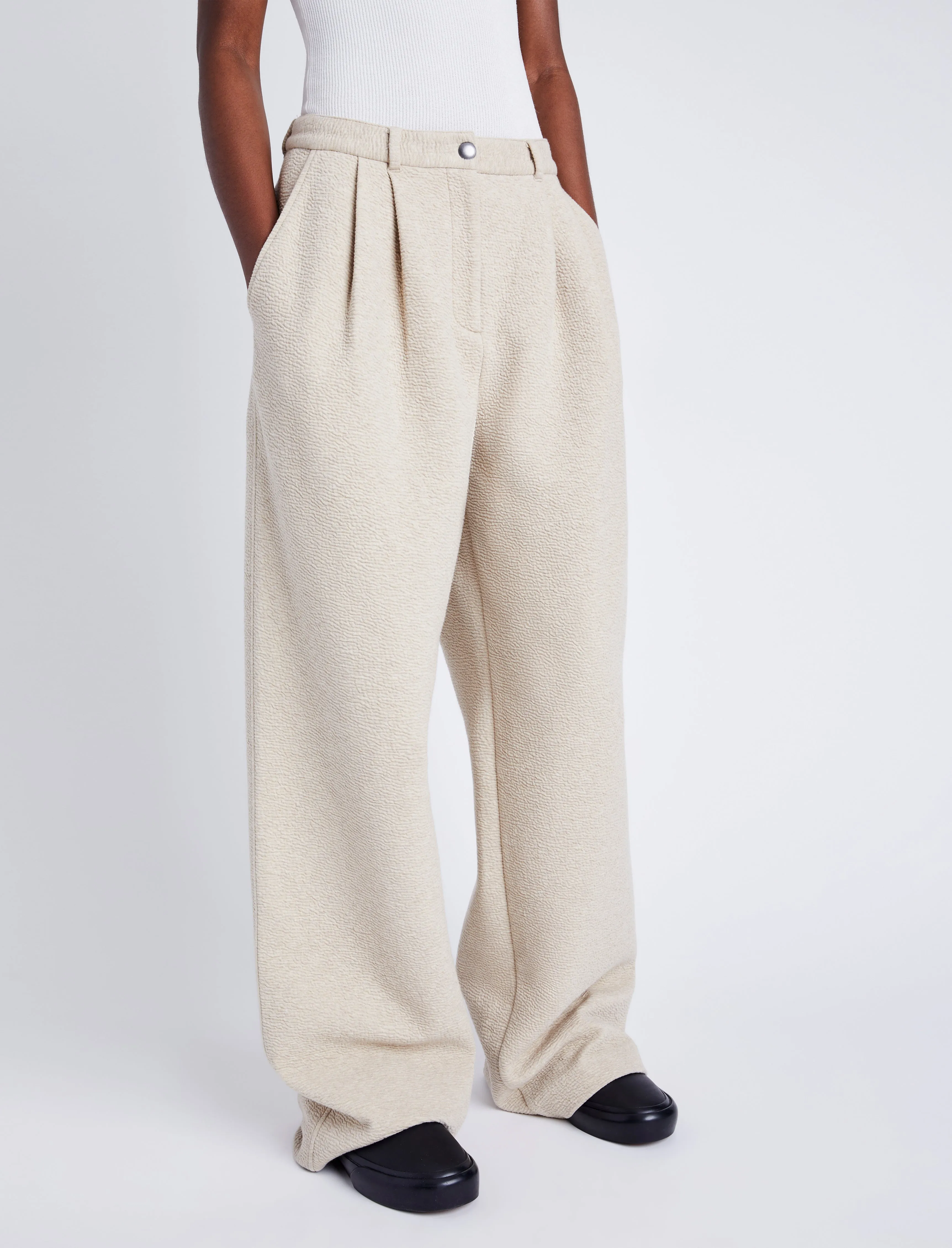 Tristan Knit Pant in Cloque sold by Proenza Schouler product image thumbnail 4