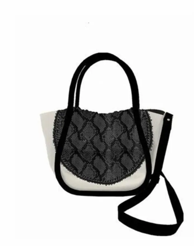 Small Ruched Crossbody Tote - DARK GREY/CLAY sold by Proenza Schouler