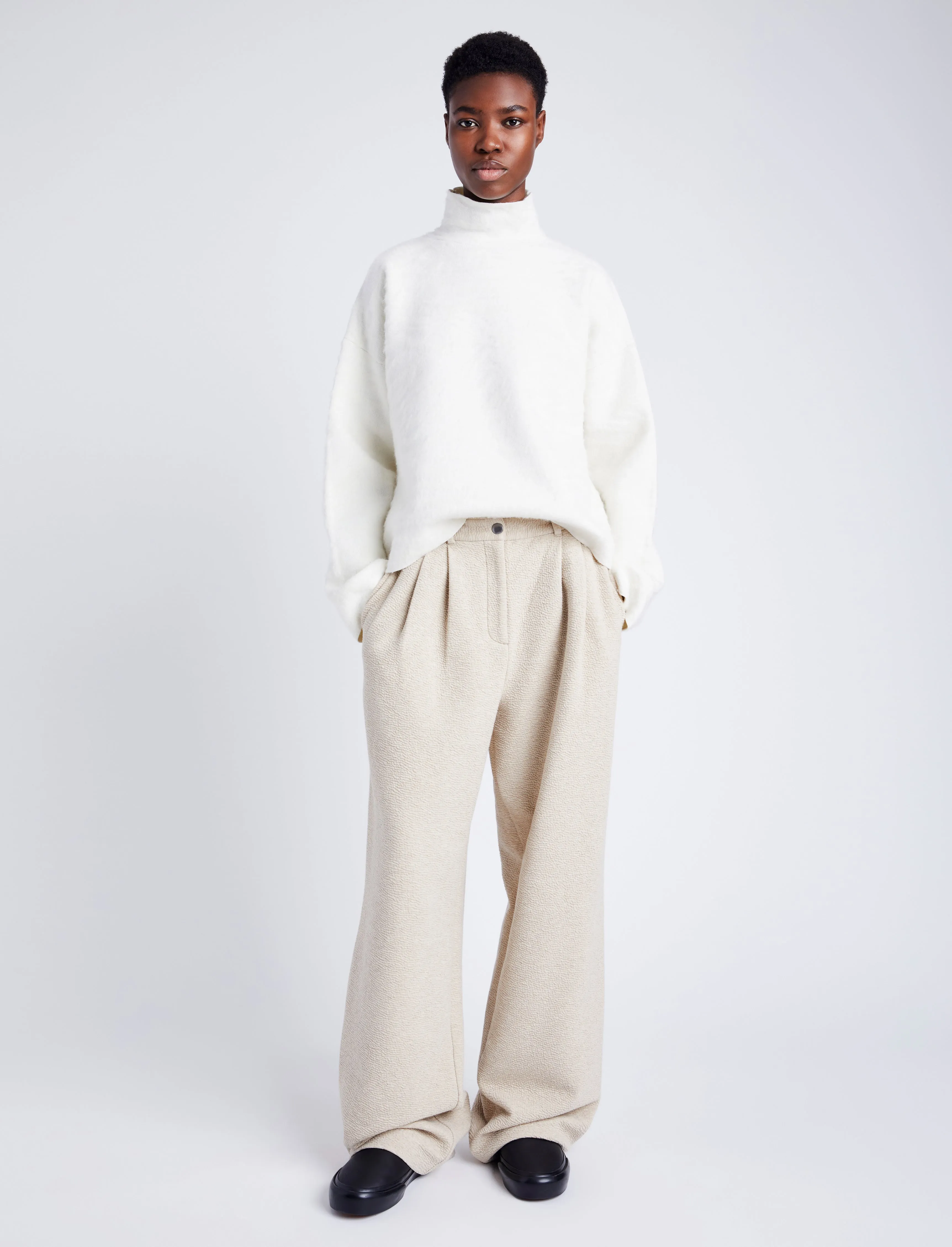 Tristan Knit Pant in Cloque sold by Proenza Schouler product image thumbnail 2