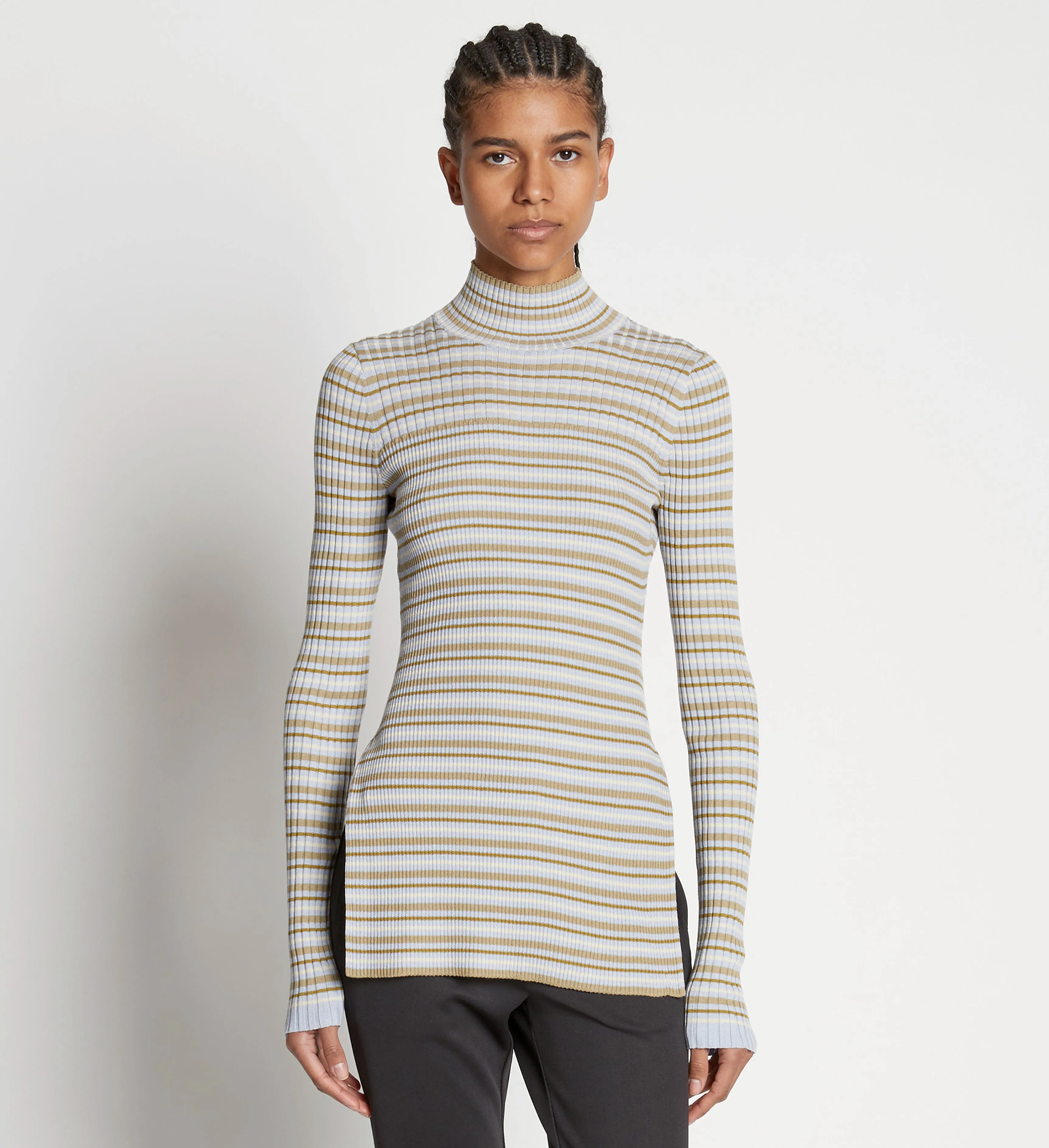 Stripe Knit Turtleneck sold by Proenza Schouler product image thumbnail 2