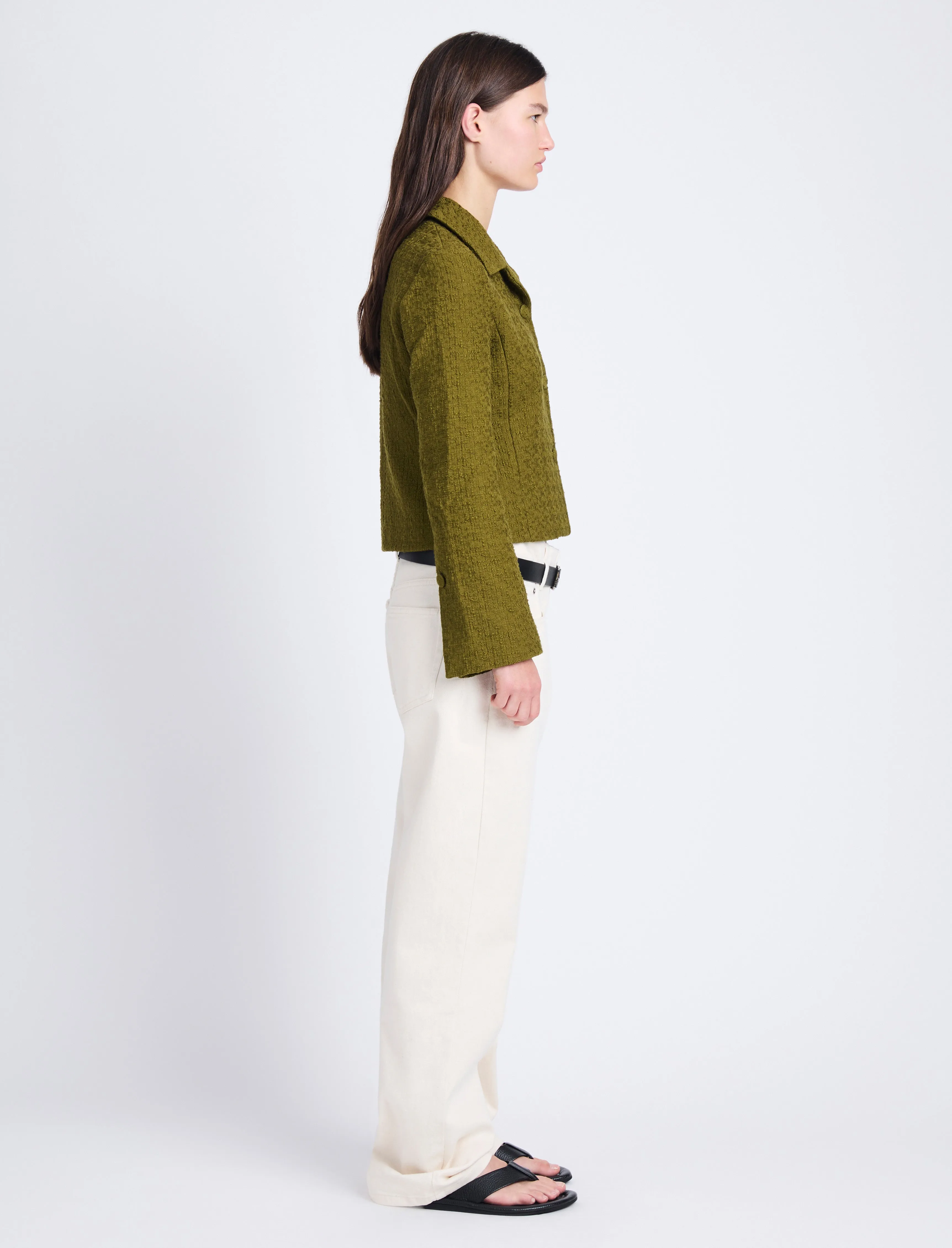 Quinn Jacket in Tweed sold by Proenza Schouler product image thumbnail 4