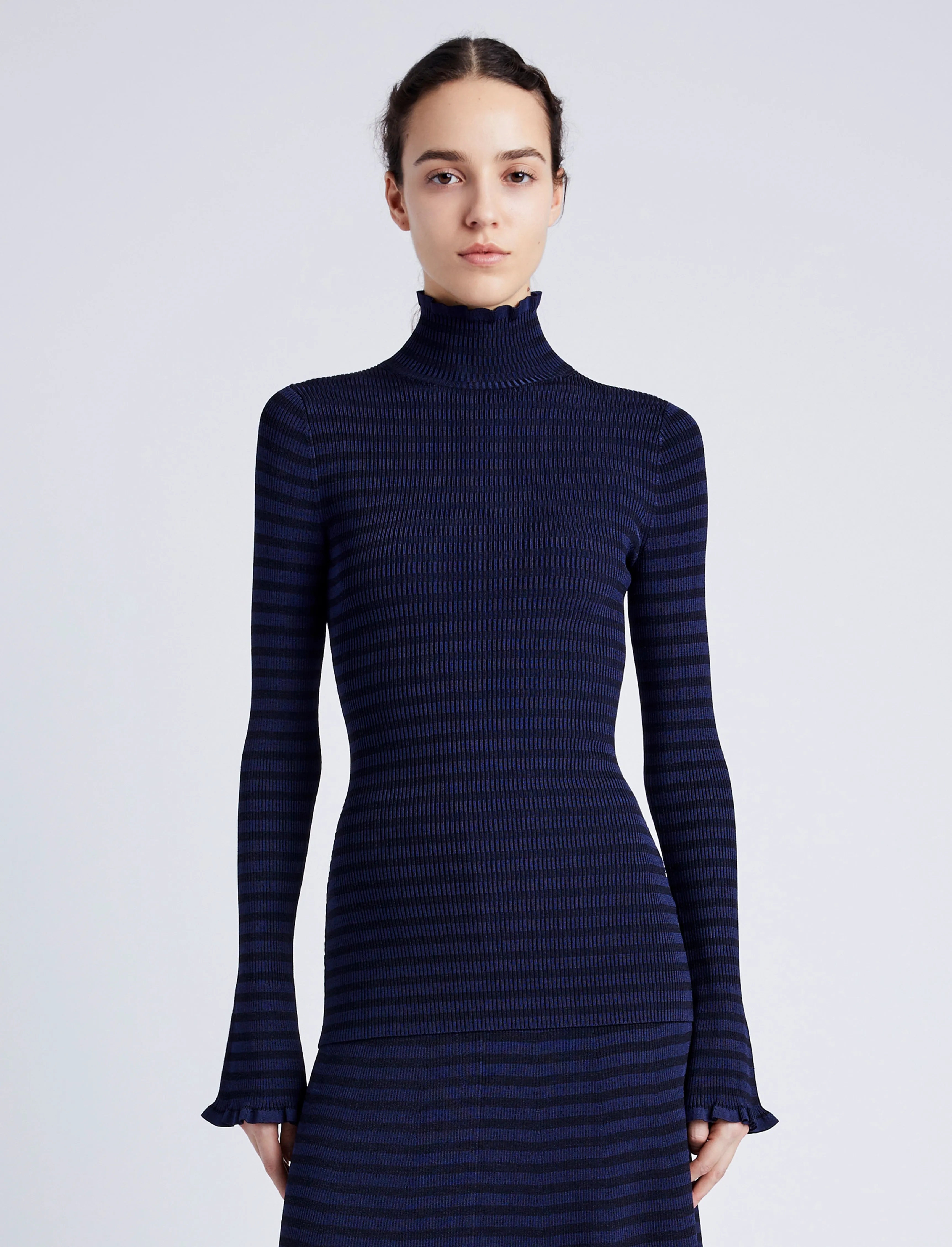 Phyllis Turtleneck in Geo Knits sold by Proenza Schouler product image thumbnail 2