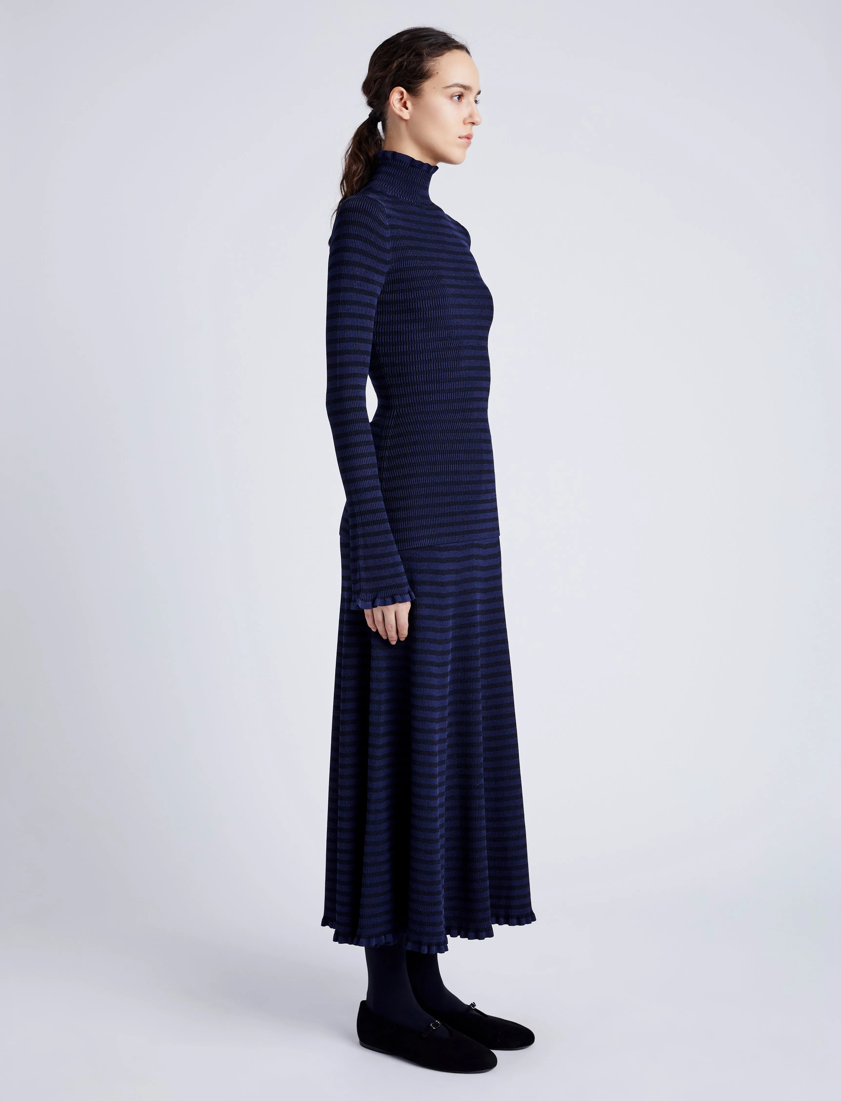 Phyllis Turtleneck in Geo Knits sold by Proenza Schouler product image thumbnail 4