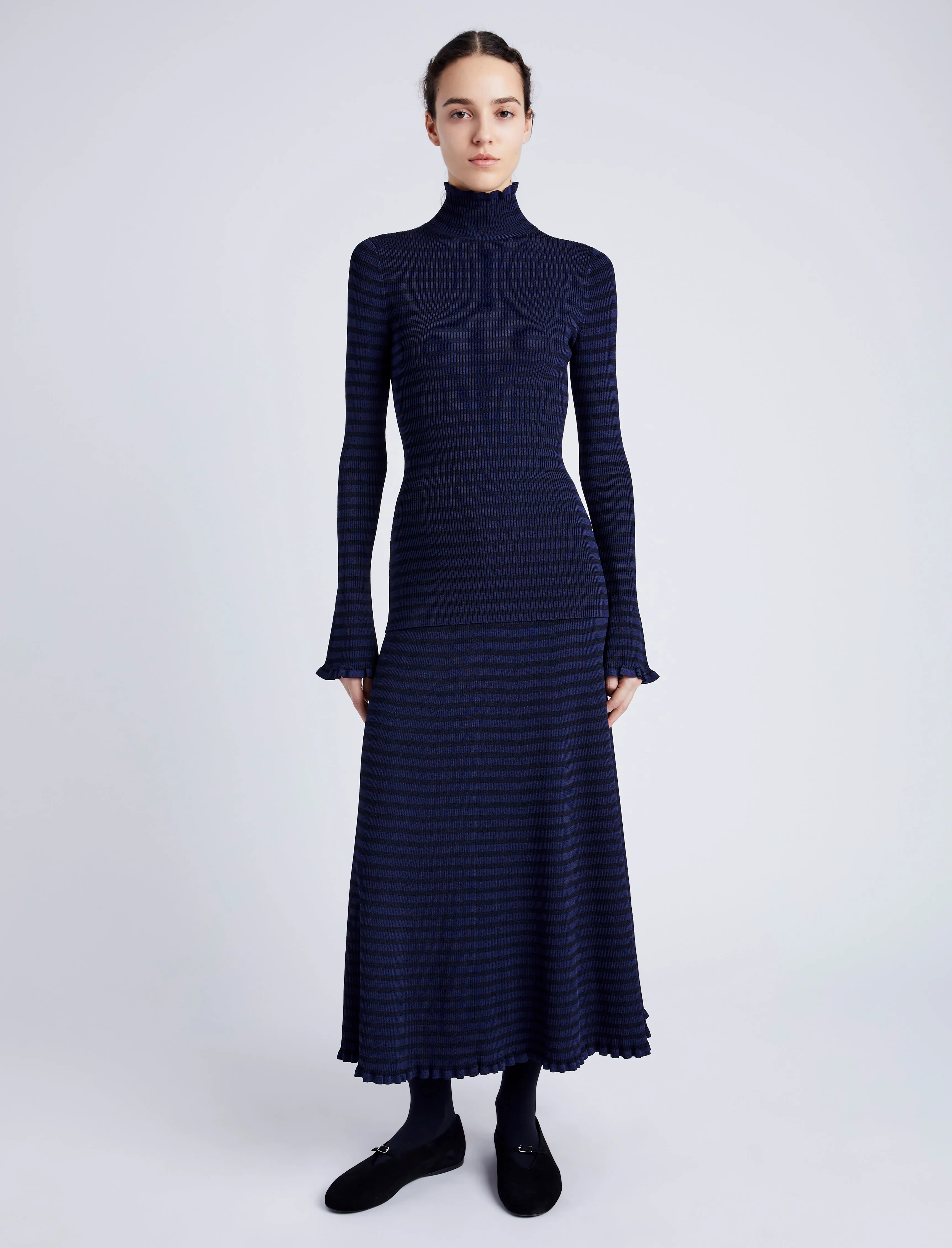 Phyllis Turtleneck in Geo Knits sold by Proenza Schouler product image thumbnail 3