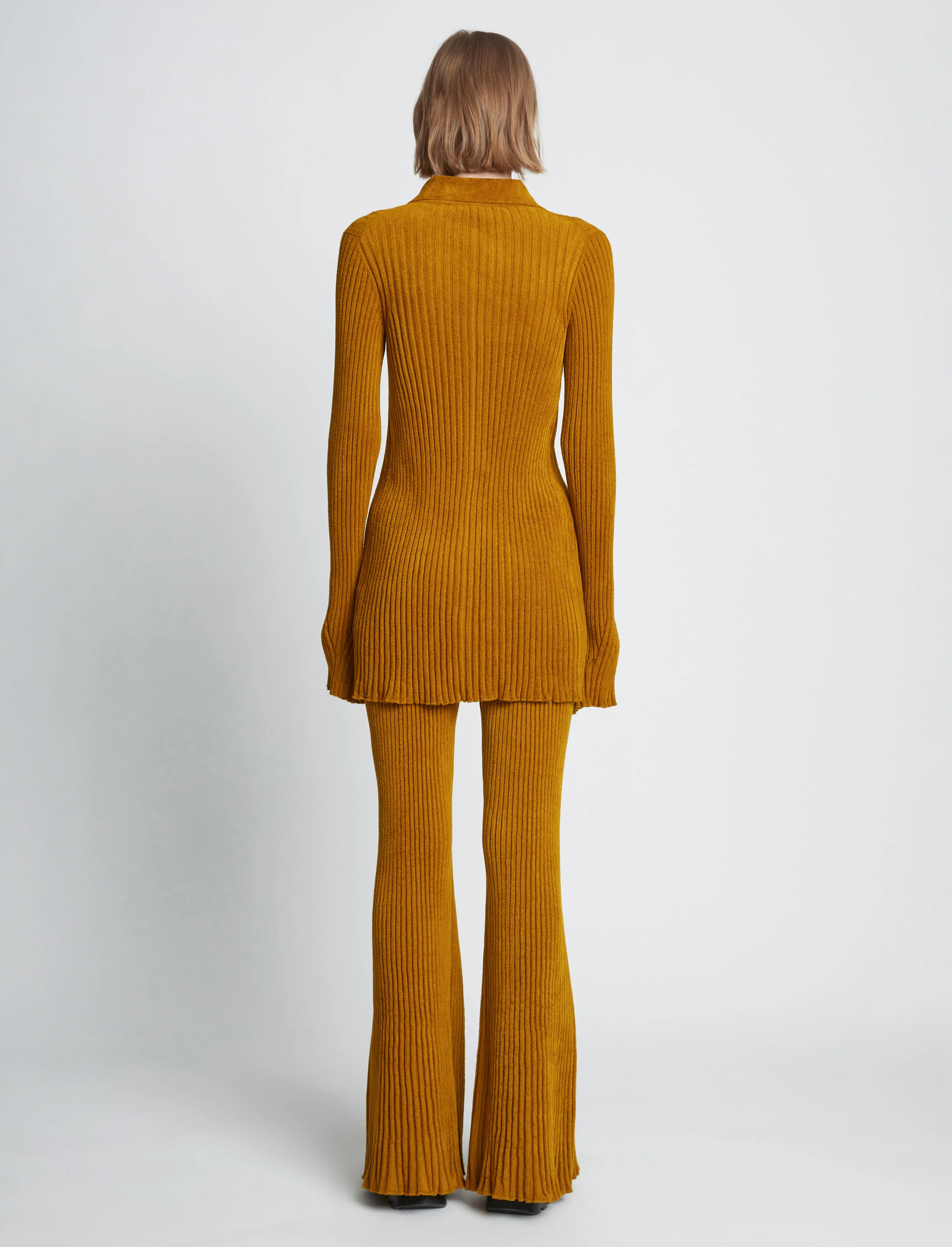 Velvet Rib Knit Pant sold by Proenza Schouler product image thumbnail 4