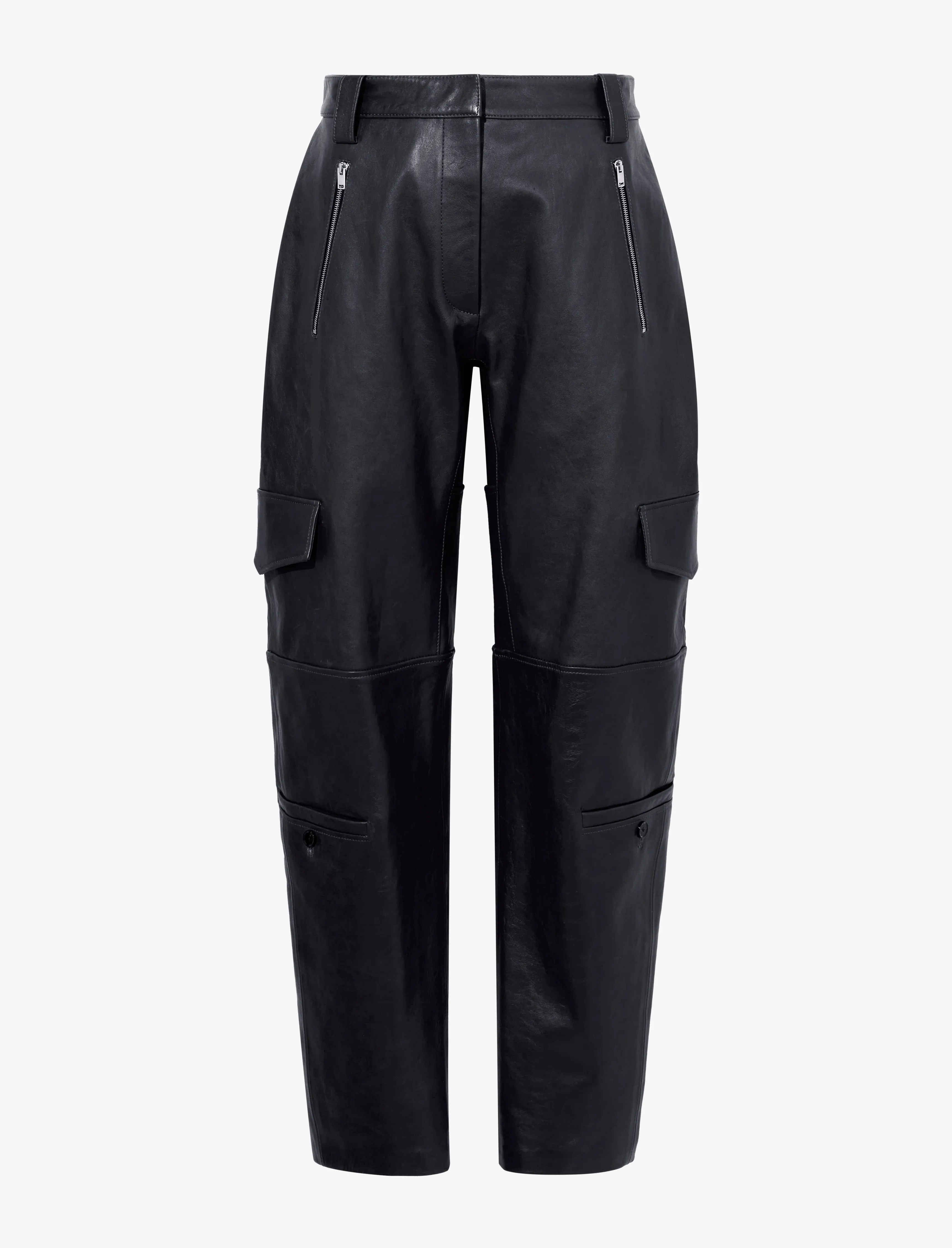 Jackson Cargo Pant in Grainy Leather sold by Proenza Schouler
