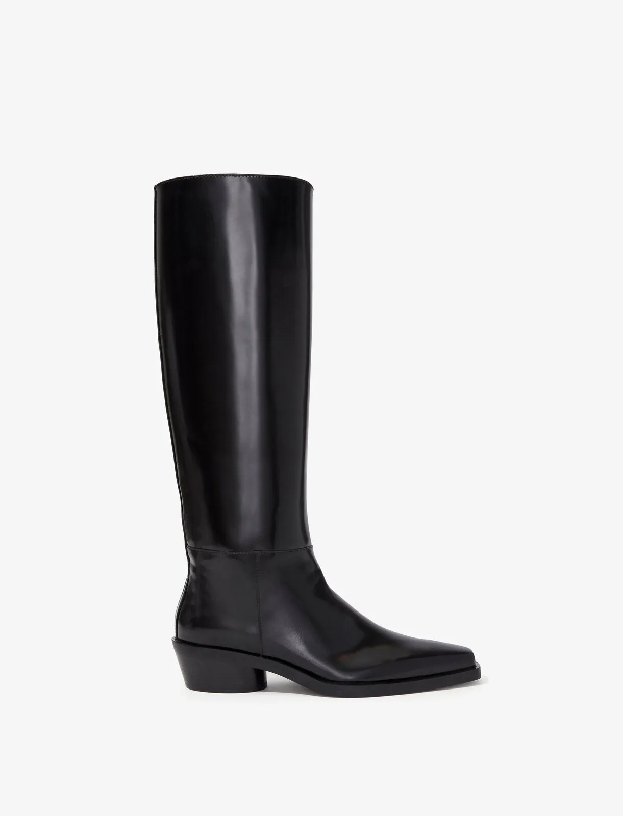 Bronco Boots in Spazzolato Leather sold by Proenza Schouler